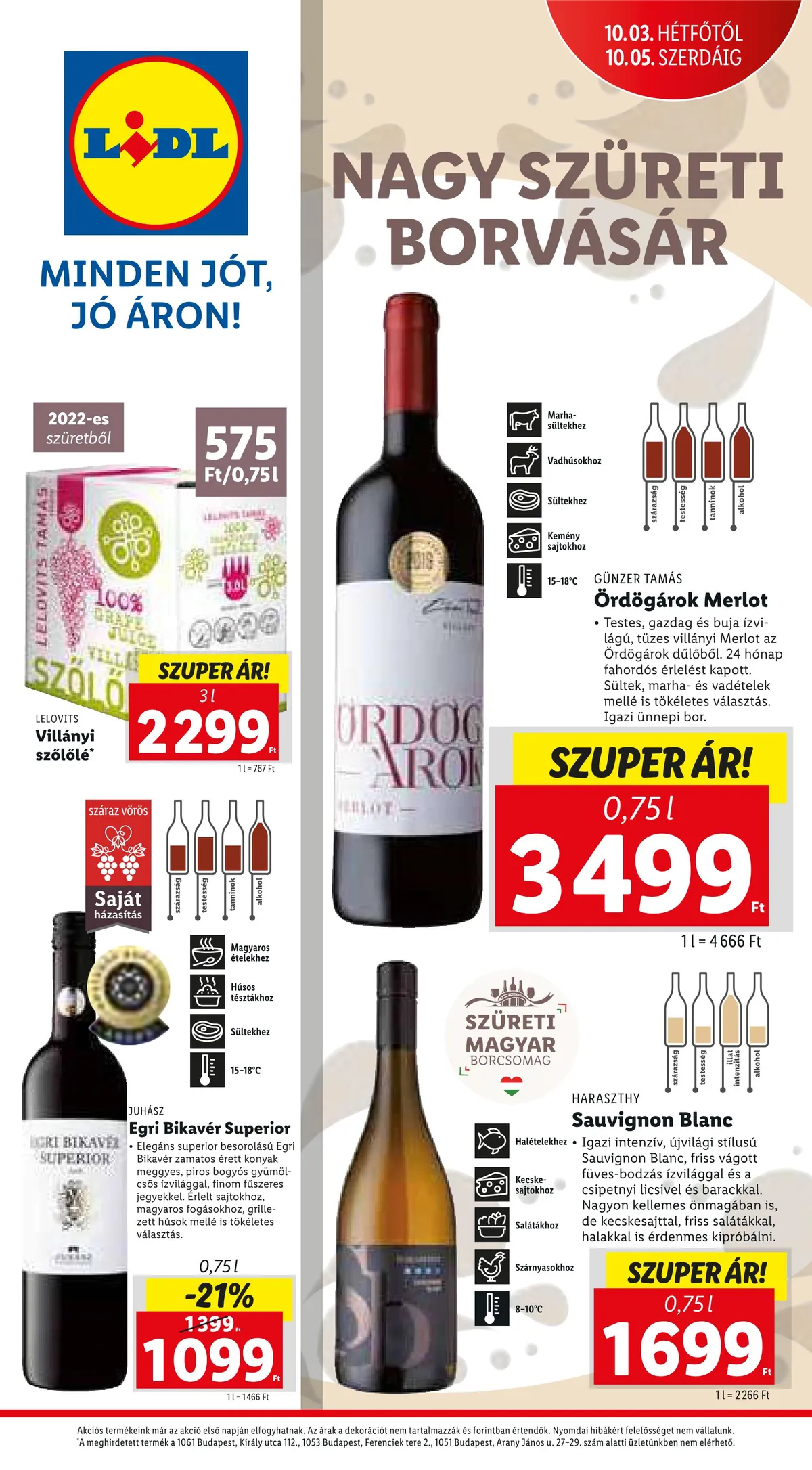 Lidl akciós újság 09.29–10.05 – 54. oldal