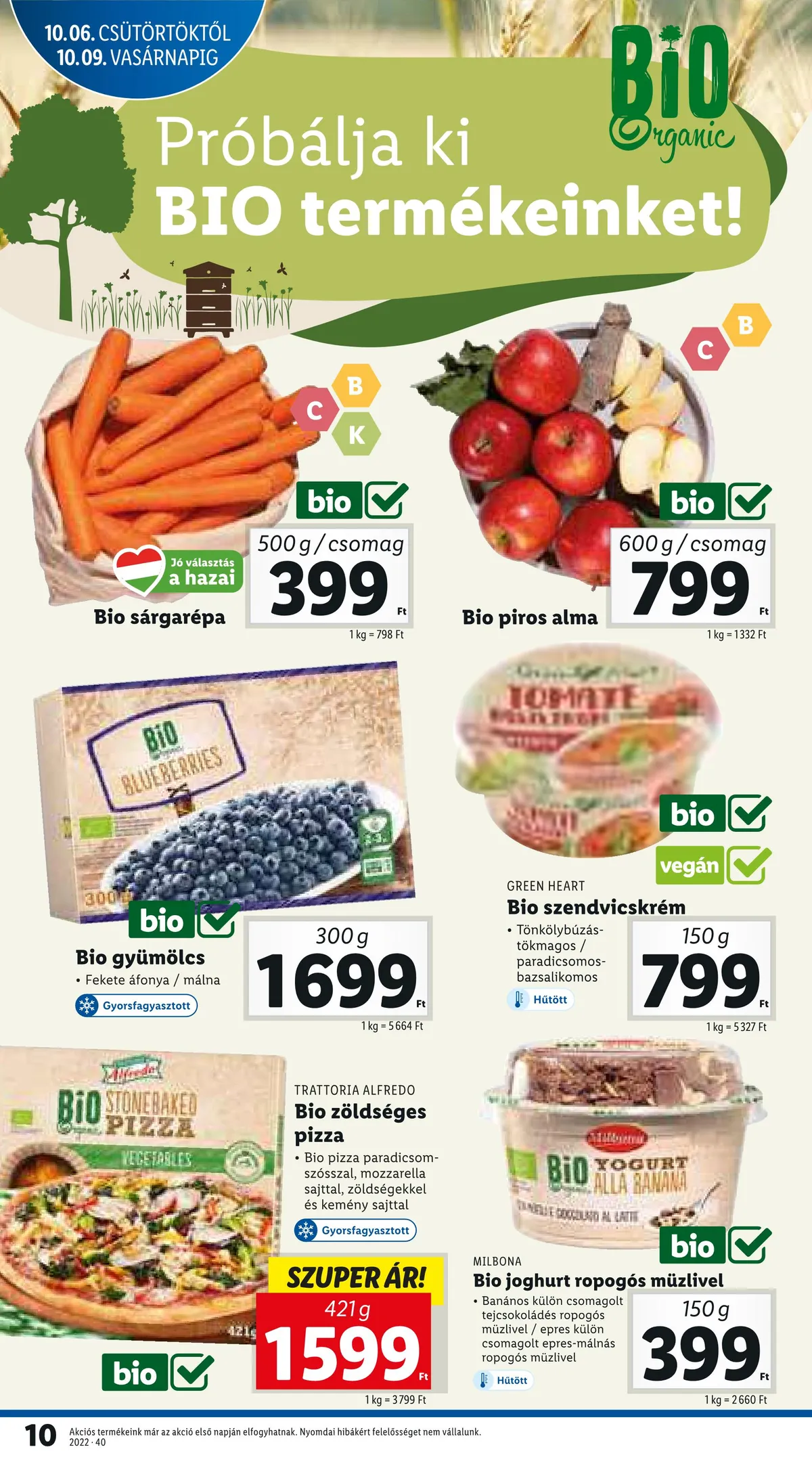Lidl akciós újság 10.06–10.12 – 10. oldal