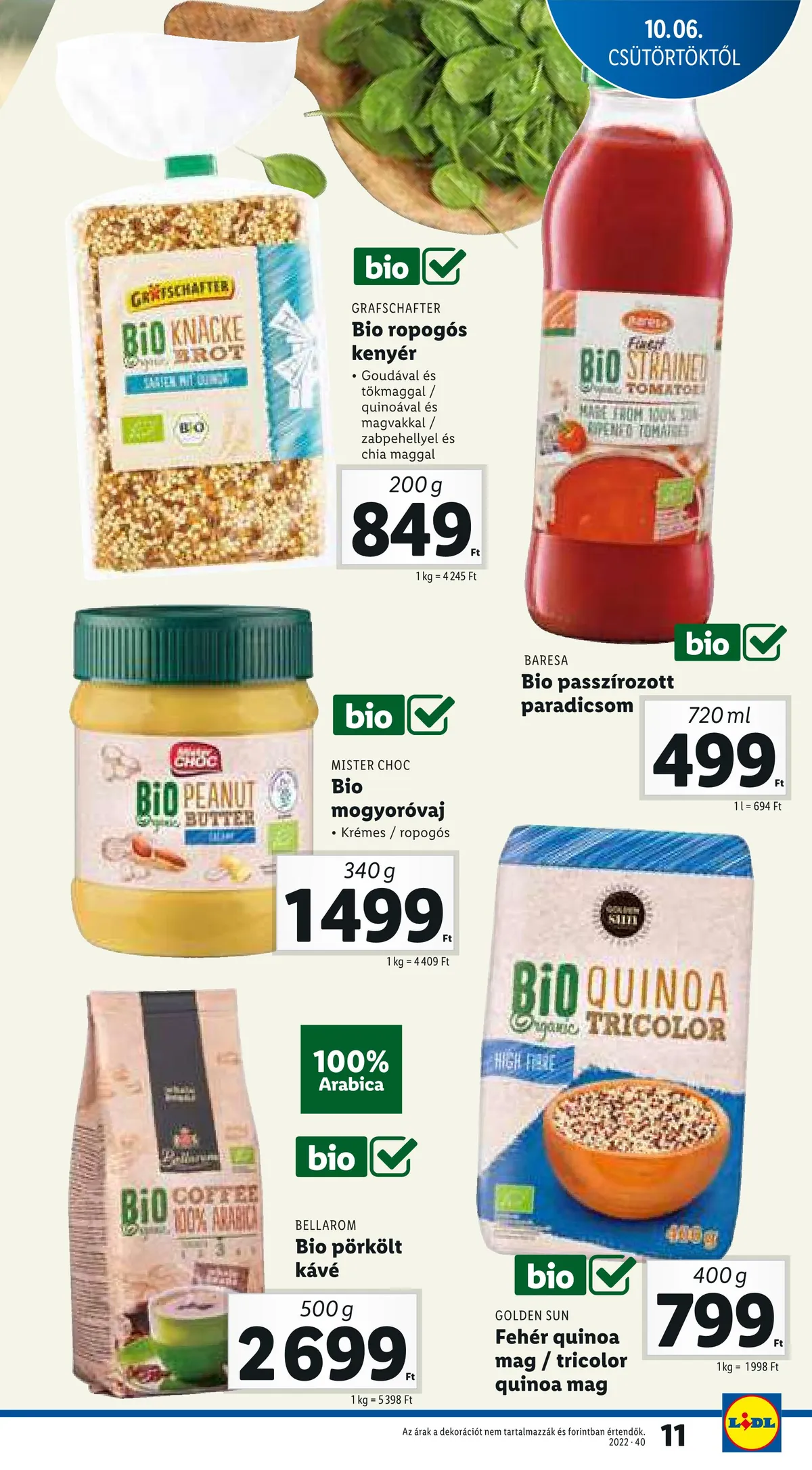 Lidl akciós újság 10.06–10.12 – 11. oldal