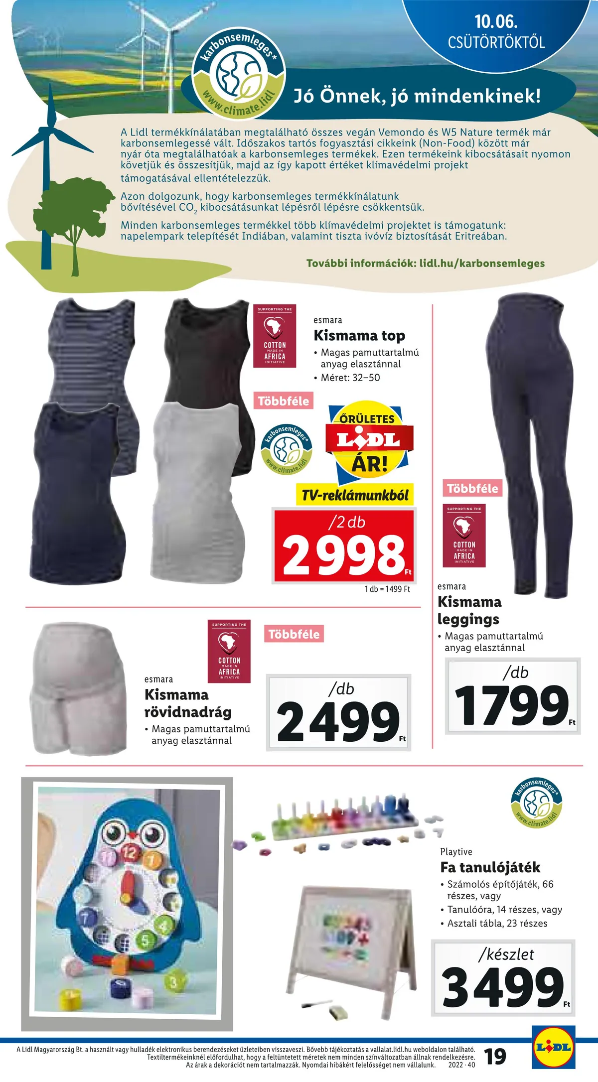 Lidl akciós újság 10.06–10.12 – 19. oldal