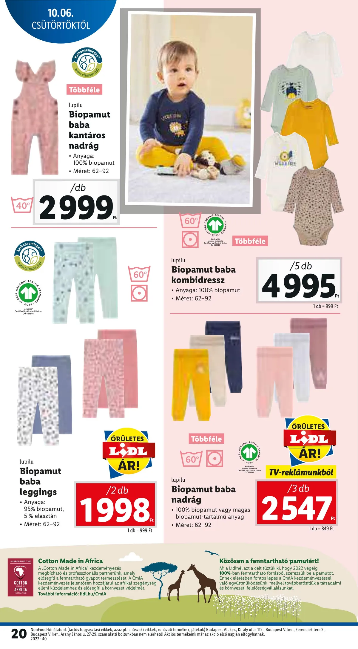 Lidl akciós újság 10.06–10.12 – 20. oldal