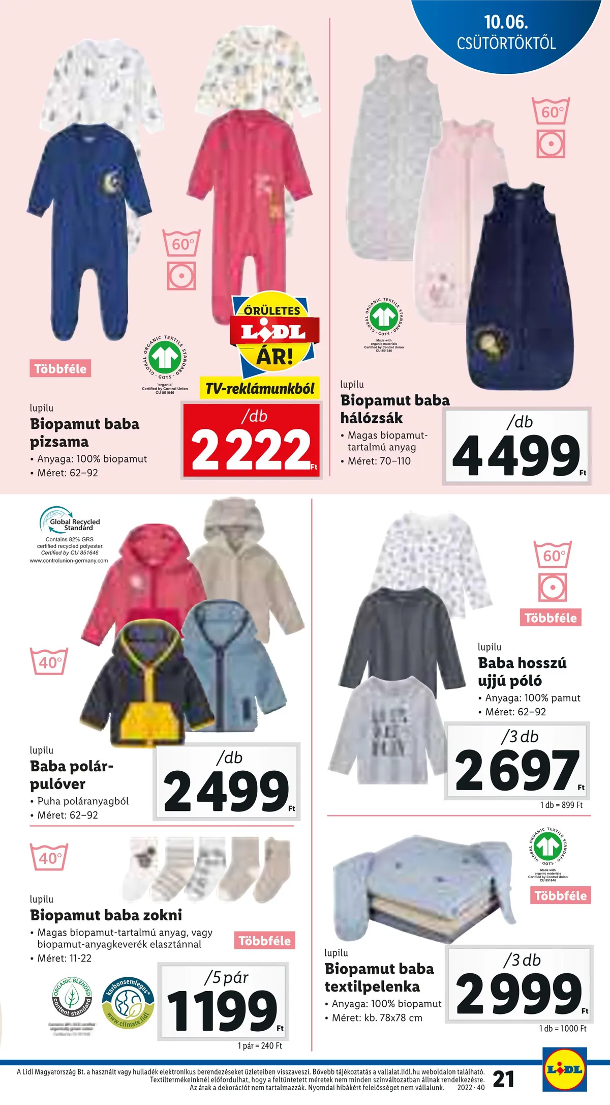 Lidl akciós újság 10.06–10.12 – 21. oldal