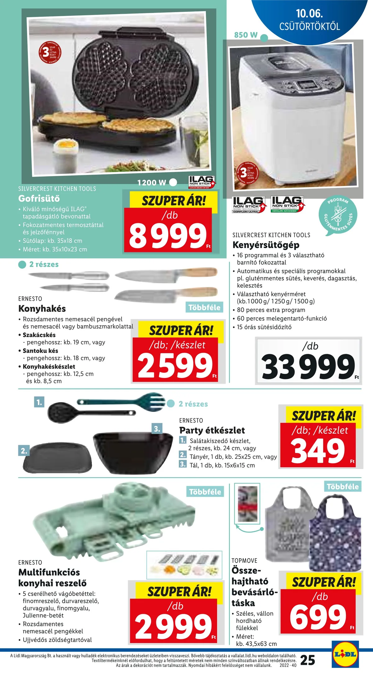 Lidl akciós újság 10.06–10.12 – 25. oldal