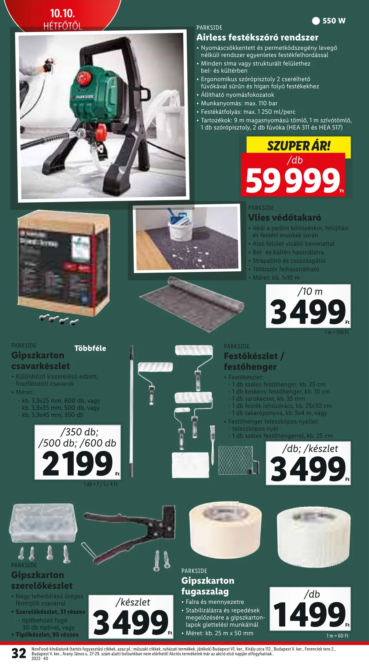 Lidl akciós újság 10.06–10.12 – 34. oldal