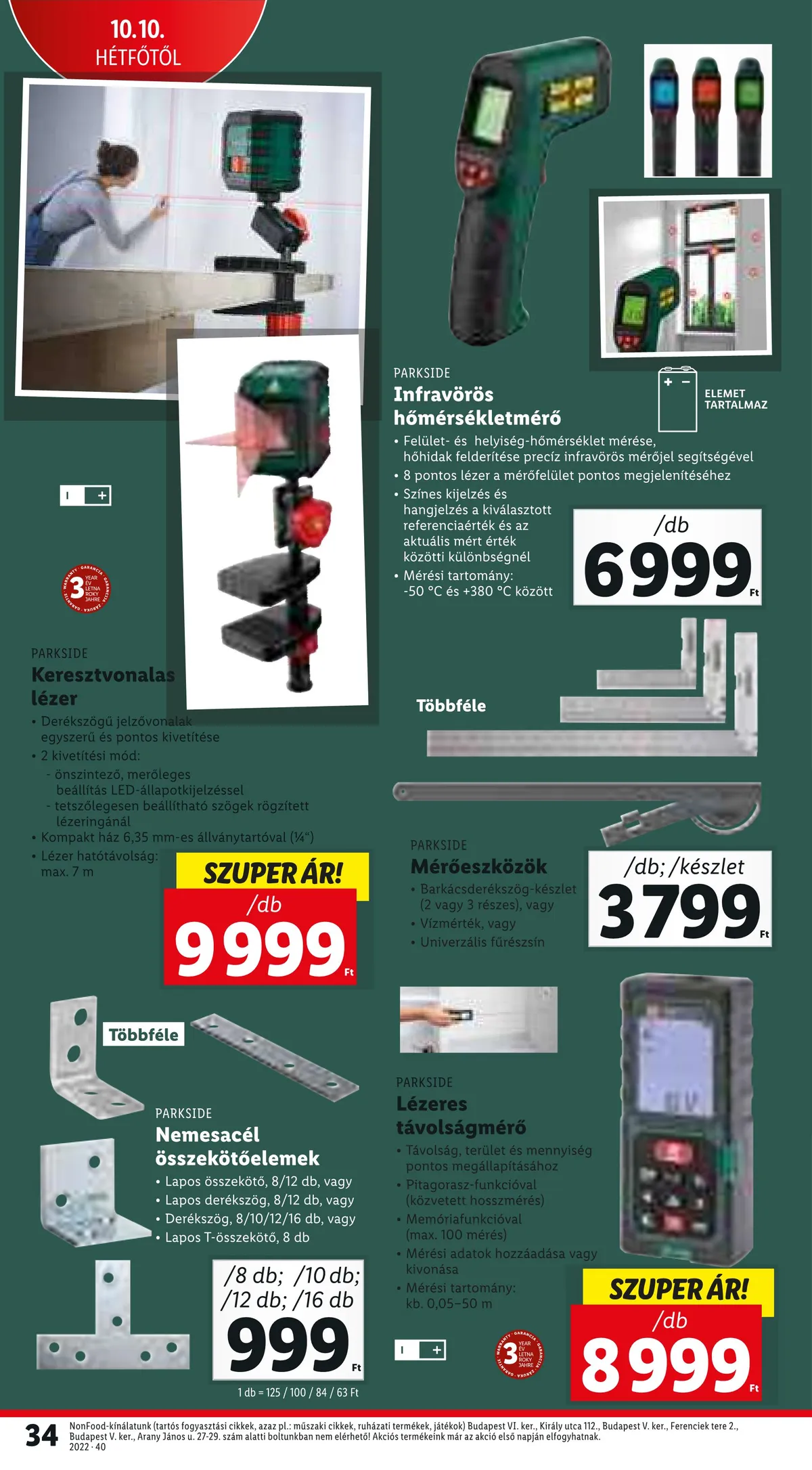 Lidl akciós újság 10.06–10.12 – 36. oldal