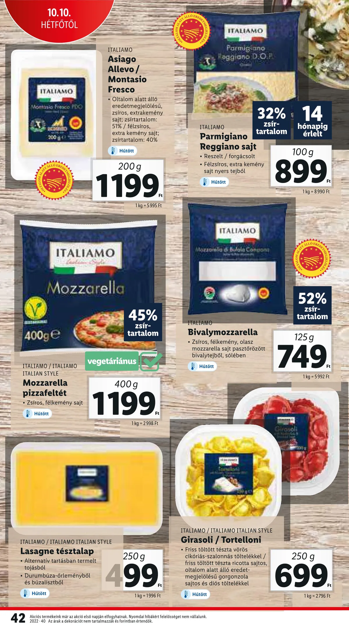 Lidl akciós újság 10.06–10.12 – 44. oldal