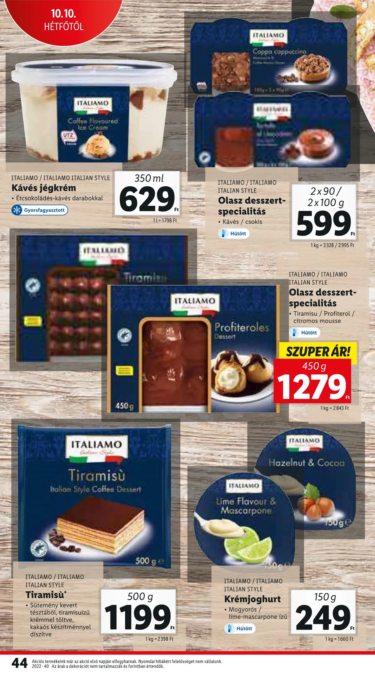 Lidl akciós újság 10.06–10.12 – 46. oldal