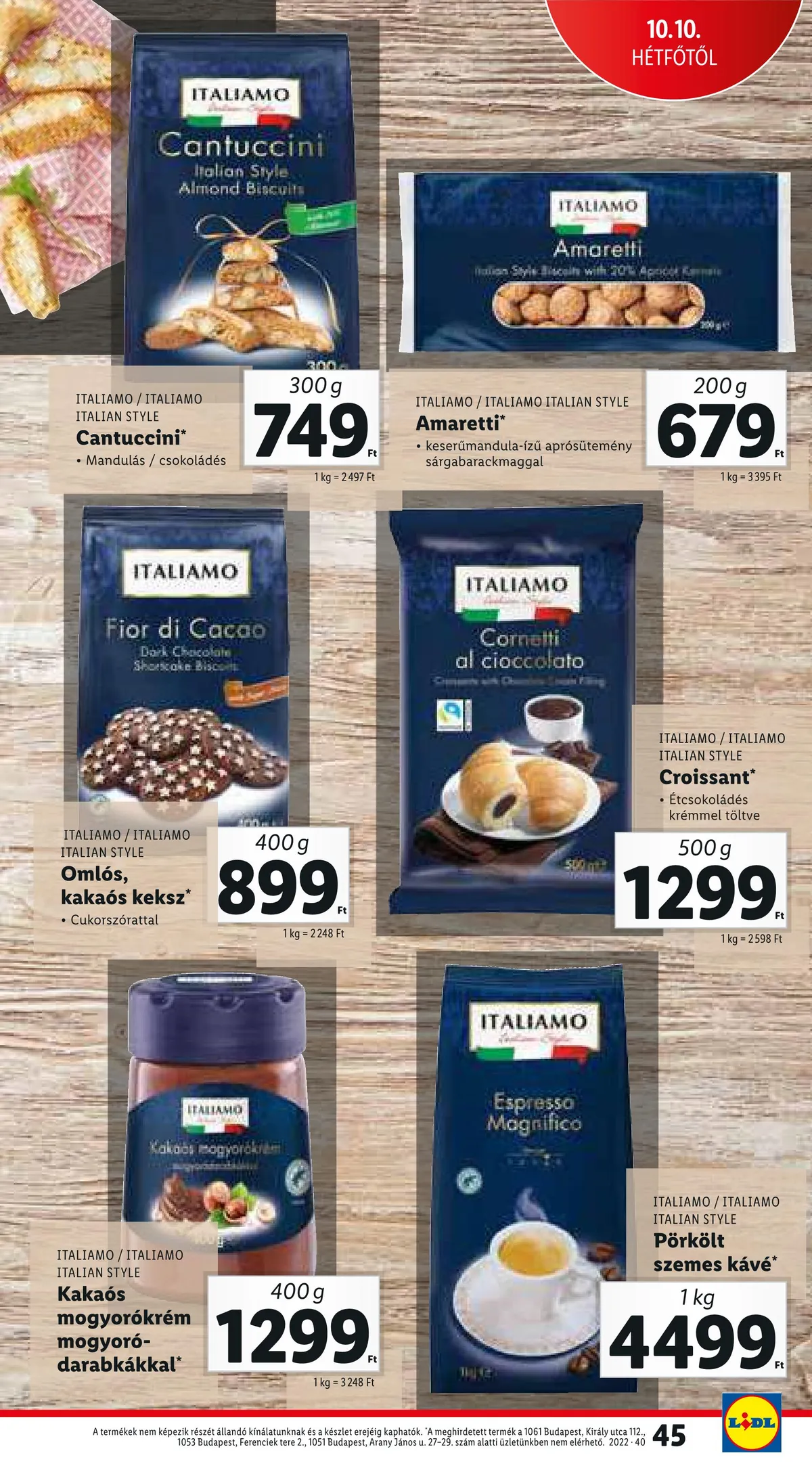 Lidl akciós újság 10.06–10.12 – 47. oldal