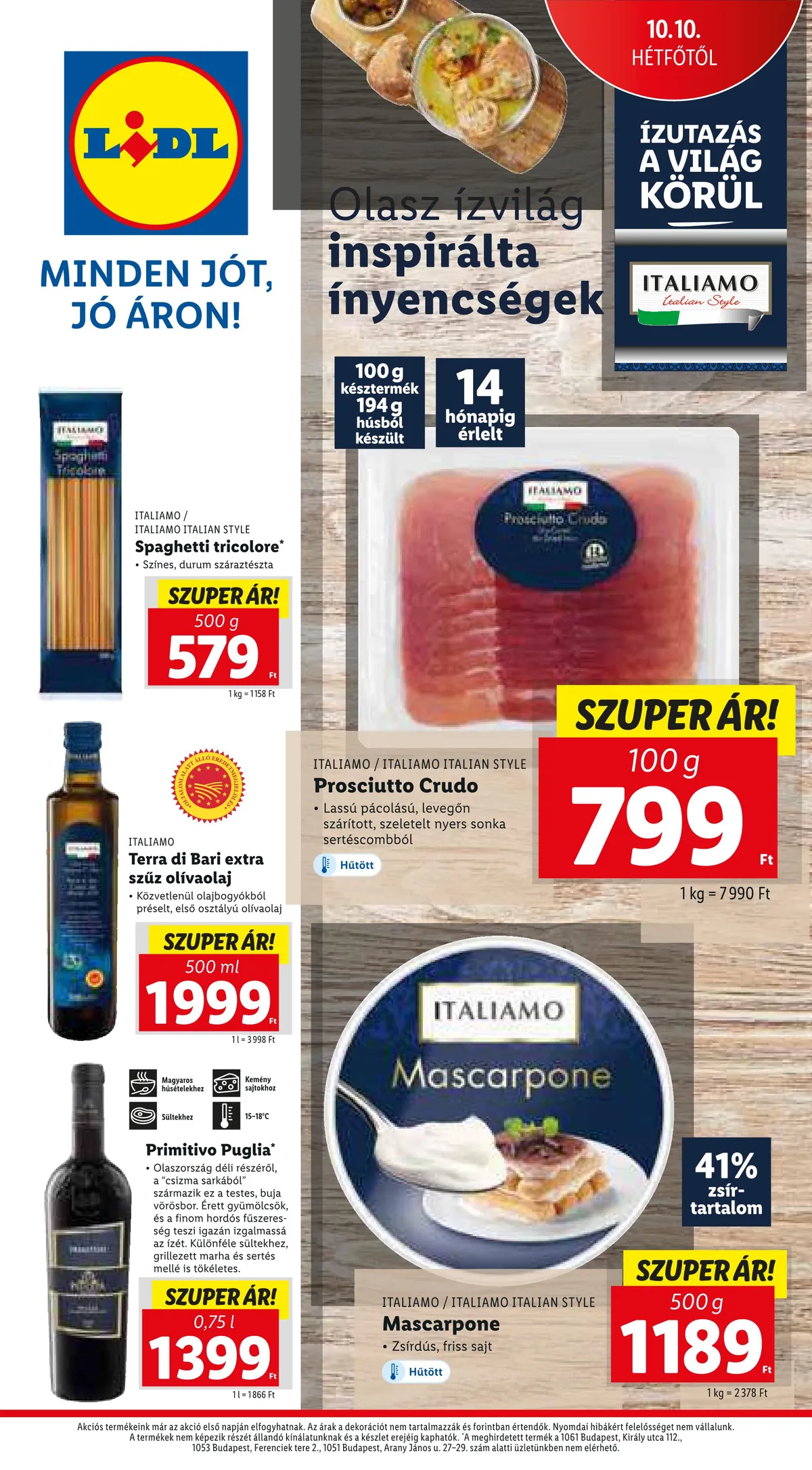 Lidl akciós újság 10.06–10.12 – 52. oldal