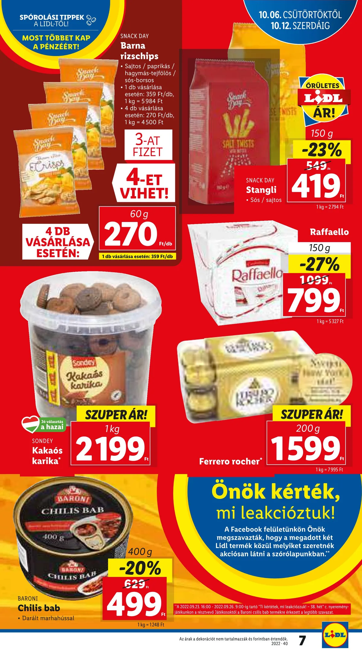 Lidl akciós újság 10.06–10.12 – 7. oldal