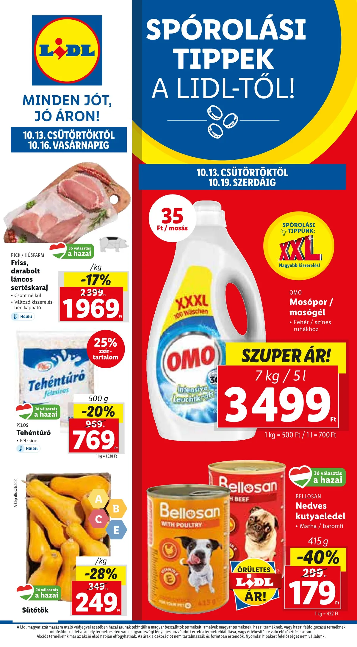 Lidl akciós újság 10.13–10.19