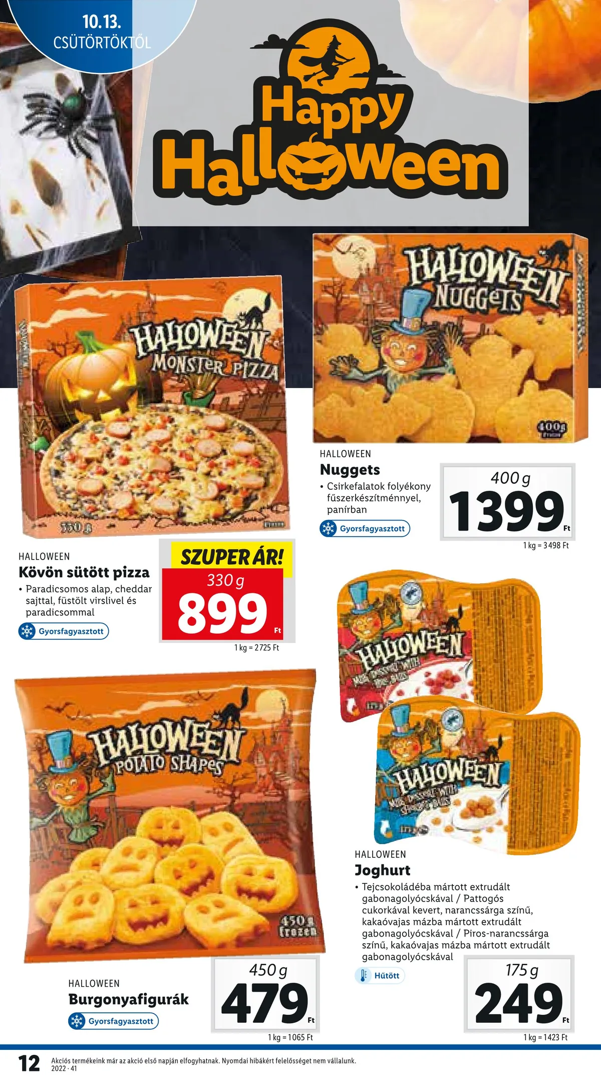 Lidl akciós újság 10.13–10.19 – 12. oldal