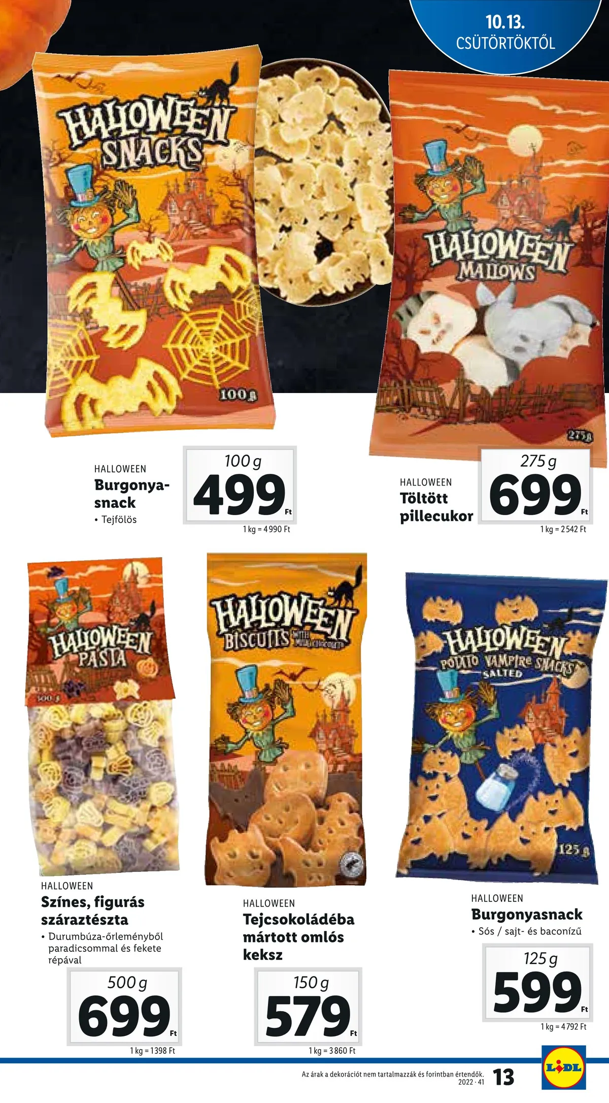 Lidl akciós újság 10.13–10.19 – 13. oldal