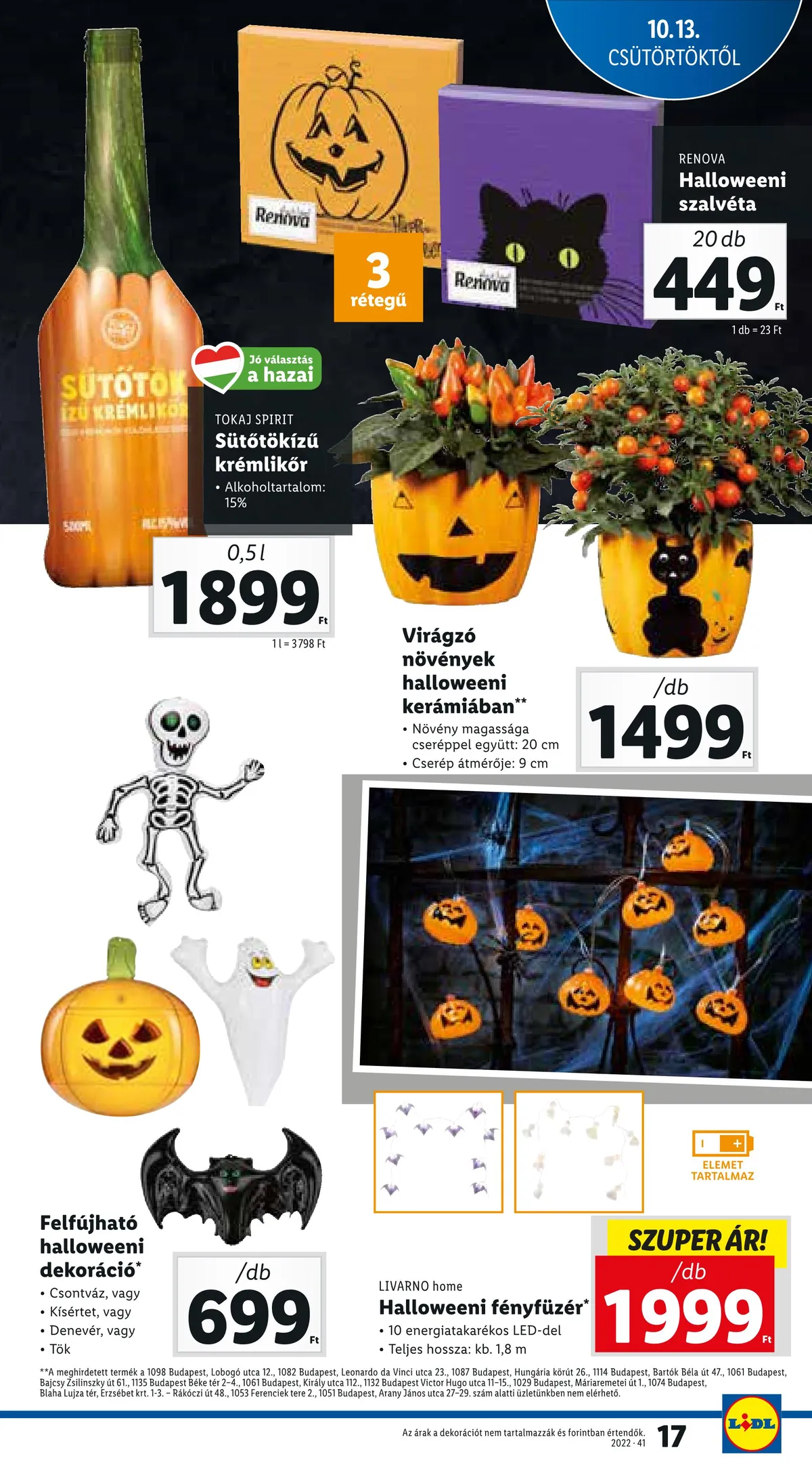 Lidl akciós újság 10.13–10.19 – 17. oldal