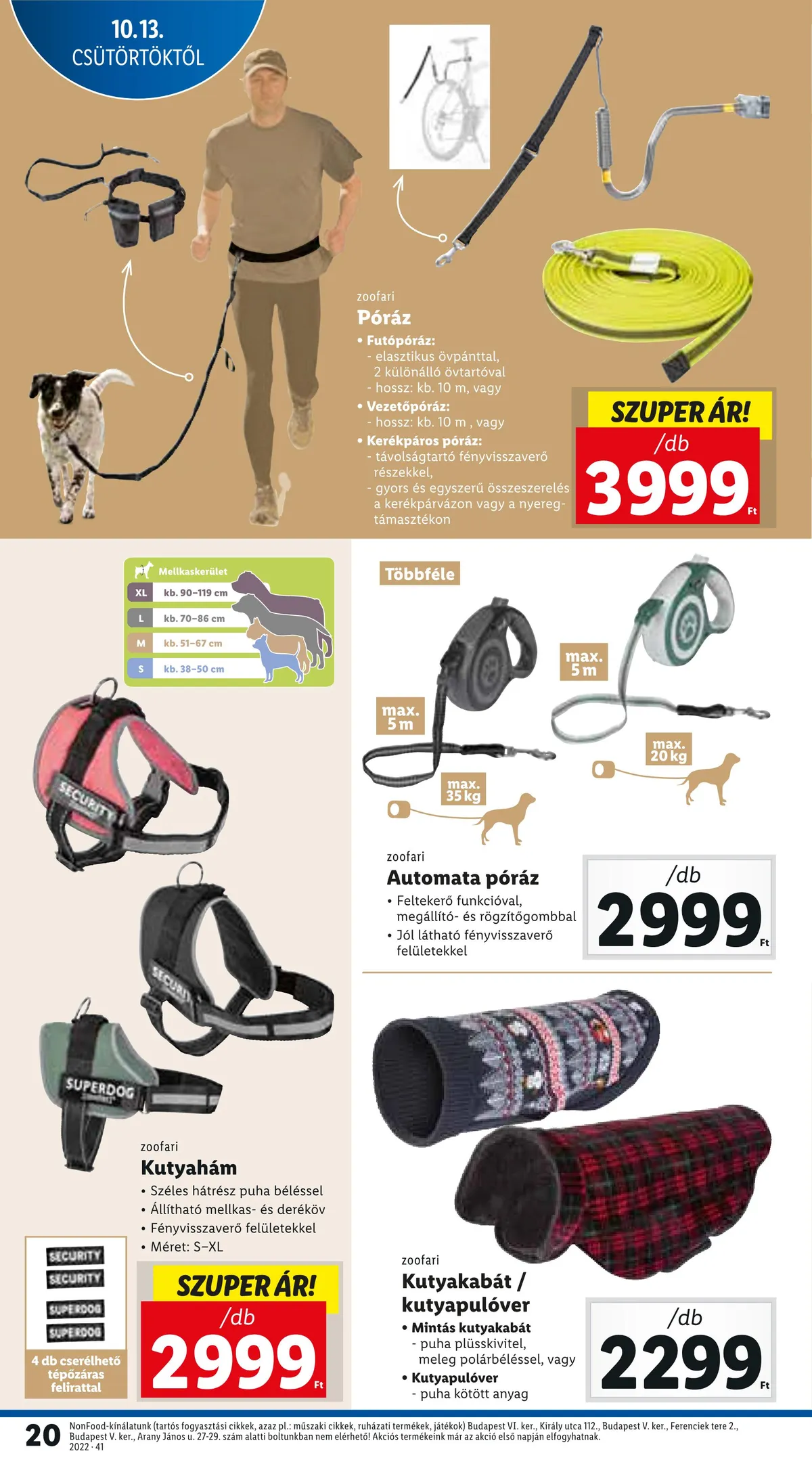 Lidl akciós újság 10.13–10.19 – 20. oldal