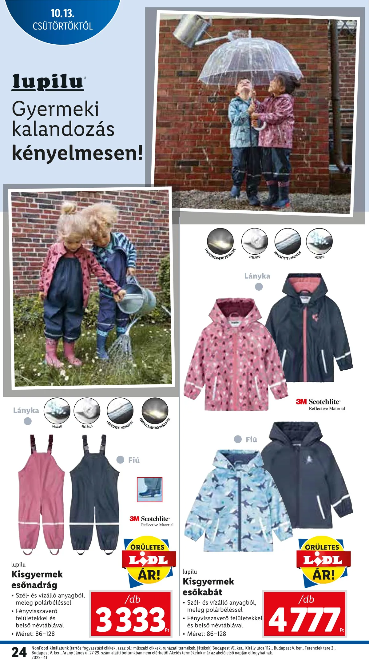 Lidl akciós újság 10.13–10.19 – 24. oldal