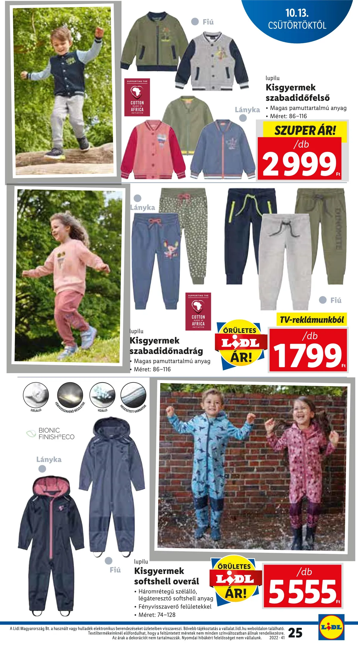 Lidl akciós újság 10.13–10.19 – 25. oldal