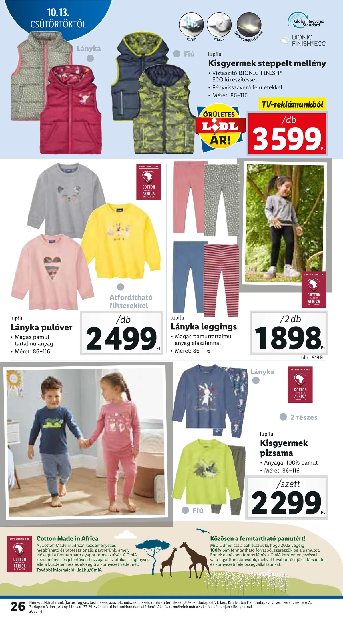 Lidl akciós újság 10.13–10.19 – 26. oldal