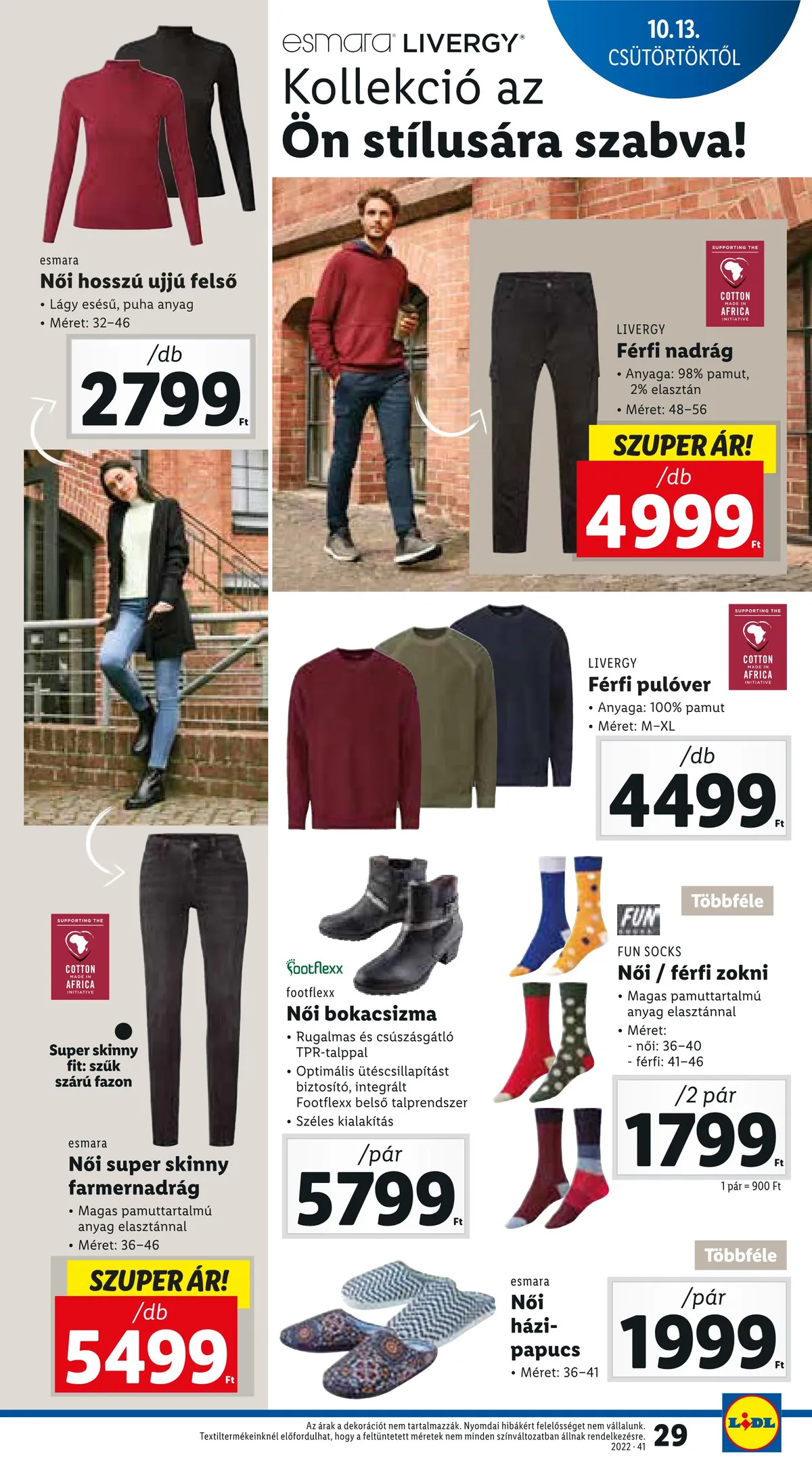 Lidl akciós újság 10.13–10.19 – 29. oldal