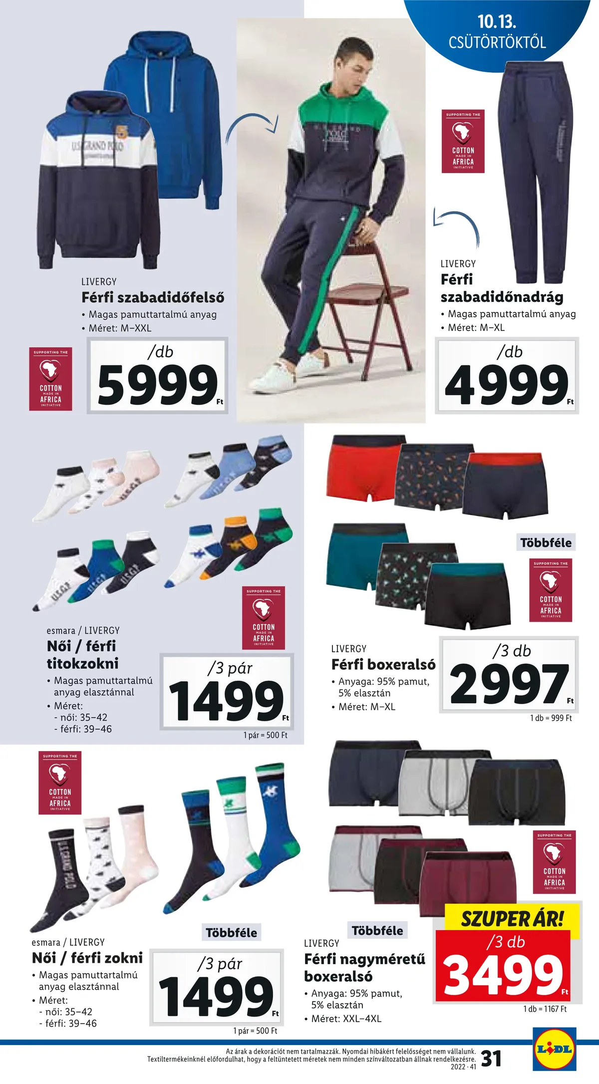 Lidl akciós újság 10.13–10.19 – 31. oldal
