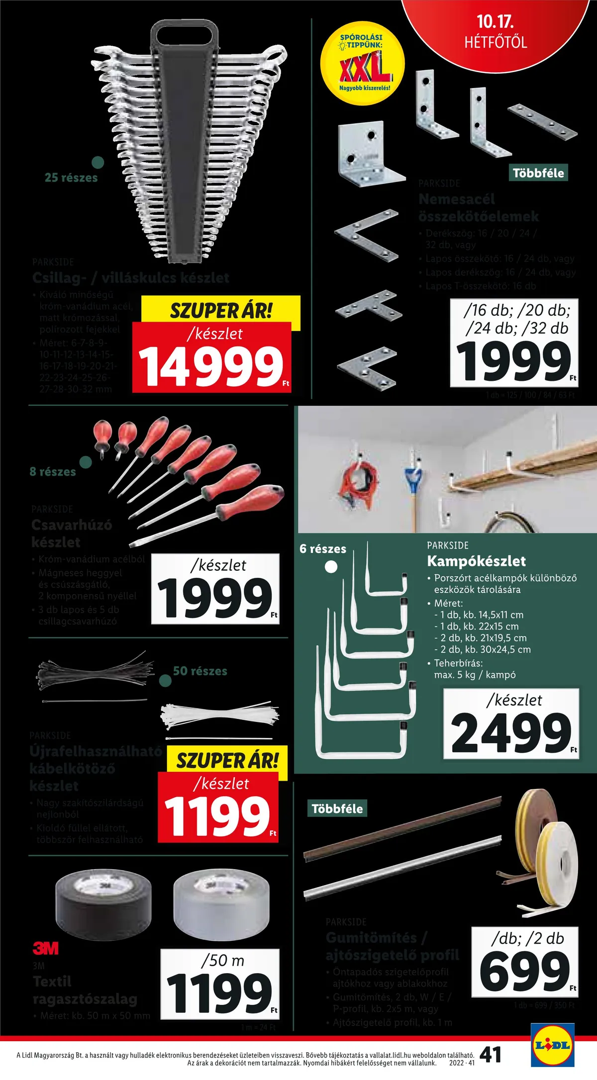 Lidl akciós újság 10.13–10.19 – 41. oldal