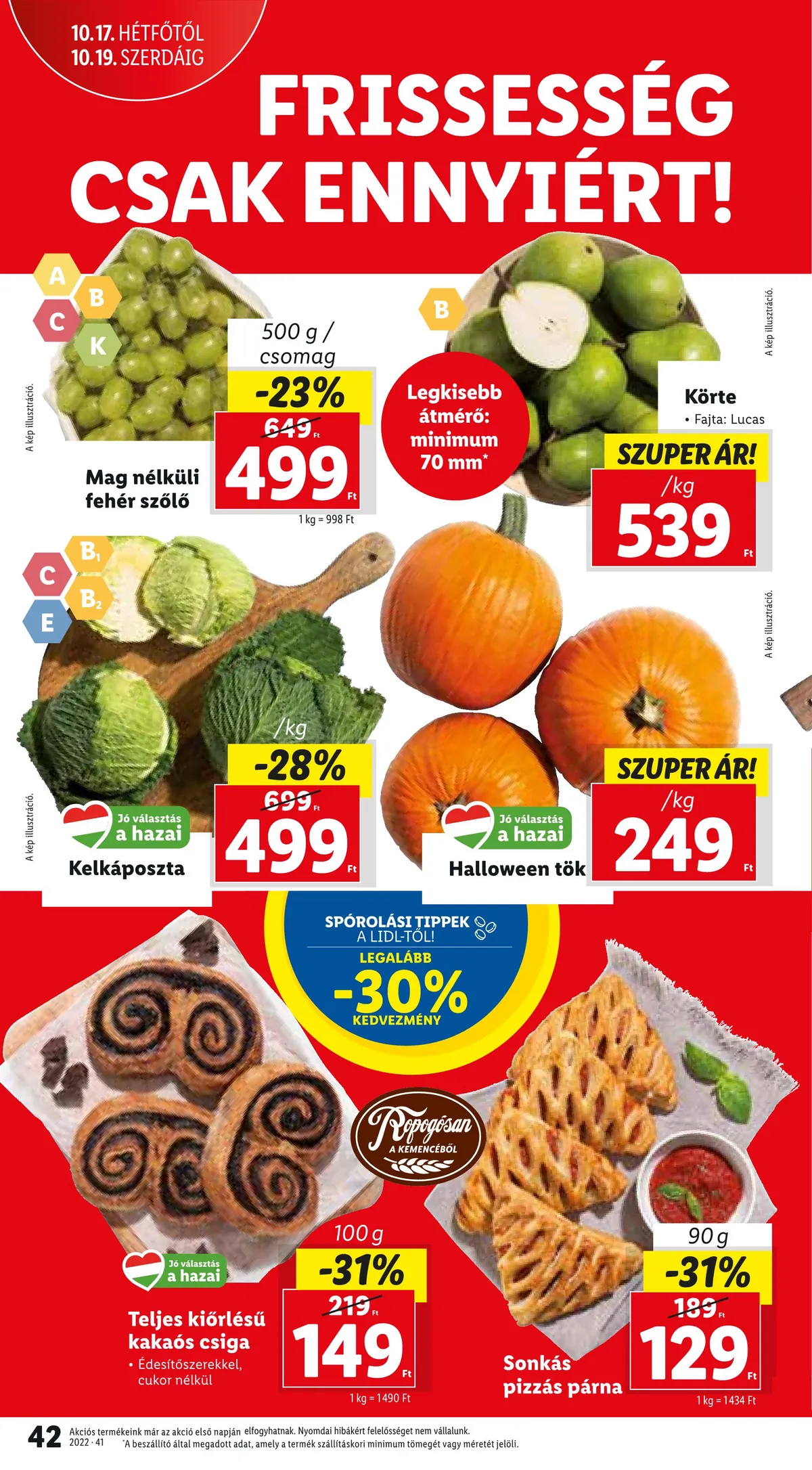 Lidl akciós újság 10.13–10.19 – 42. oldal