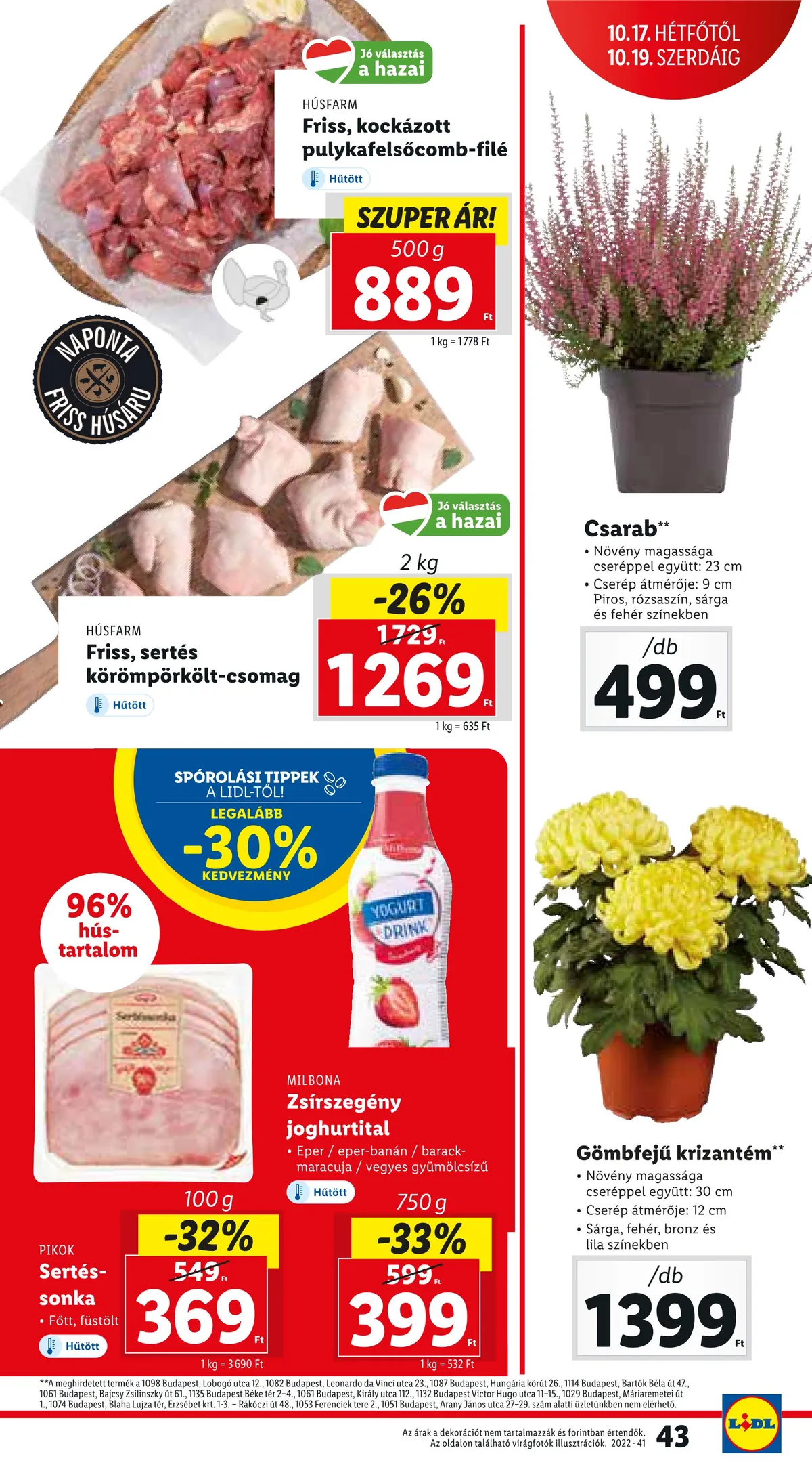 Lidl akciós újság 10.13–10.19 – 43. oldal