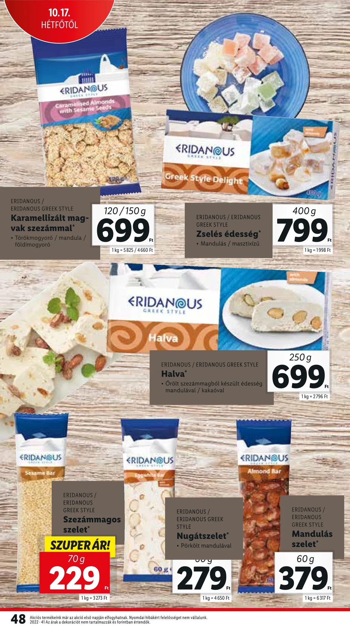 Lidl akciós újság 10.13–10.19 – 48. oldal