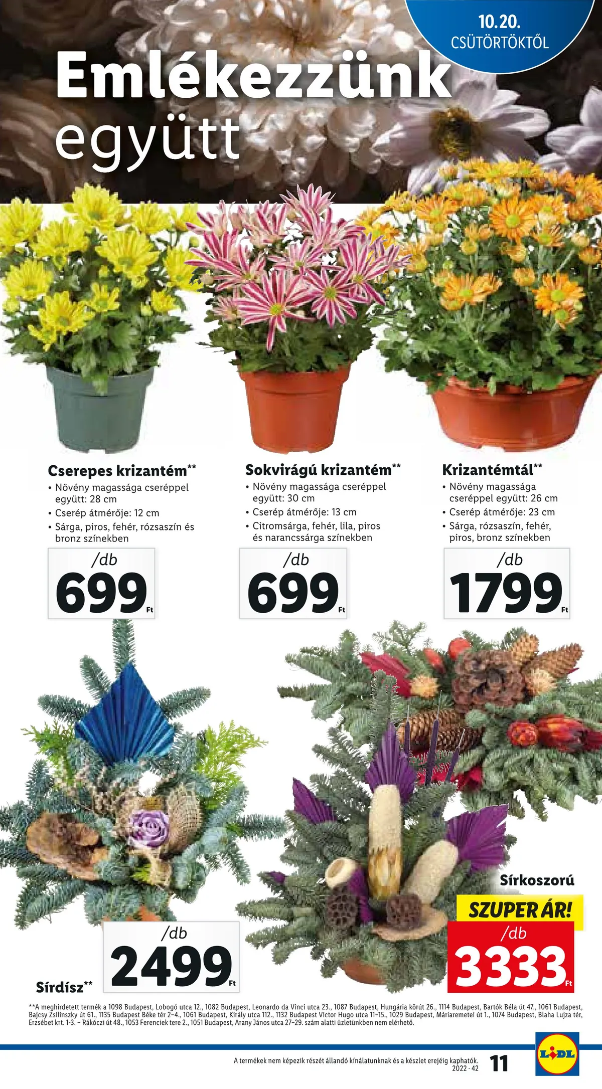 Lidl akciós újság 10.20–10.26 – 11. oldal
