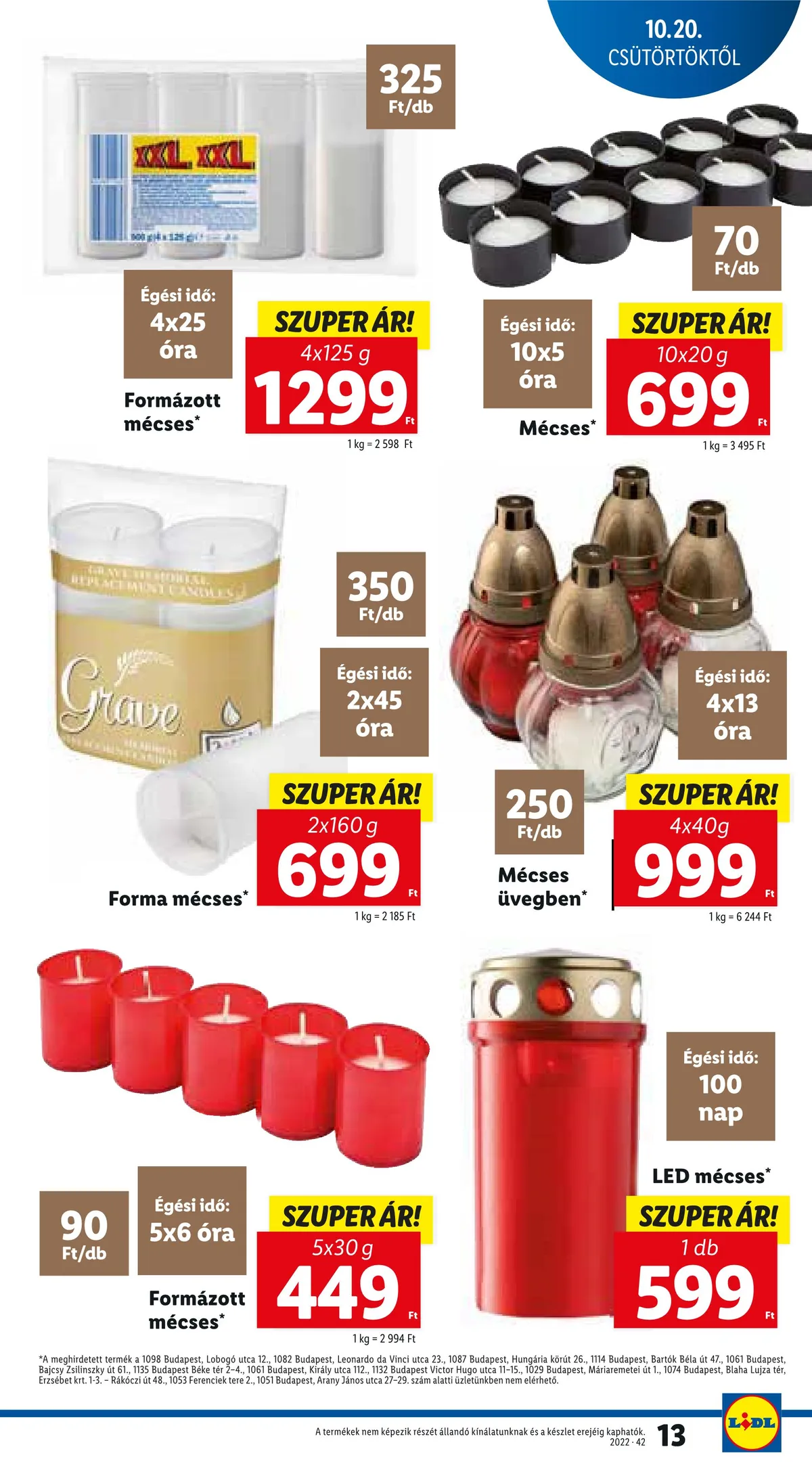 Lidl akciós újság 10.20–10.26 – 13. oldal