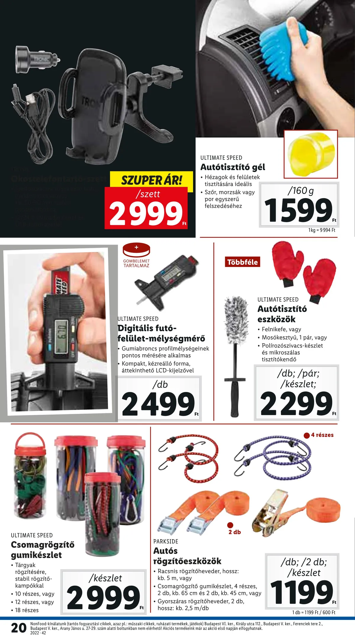Lidl akciós újság 10.20–10.26 – 20. oldal
