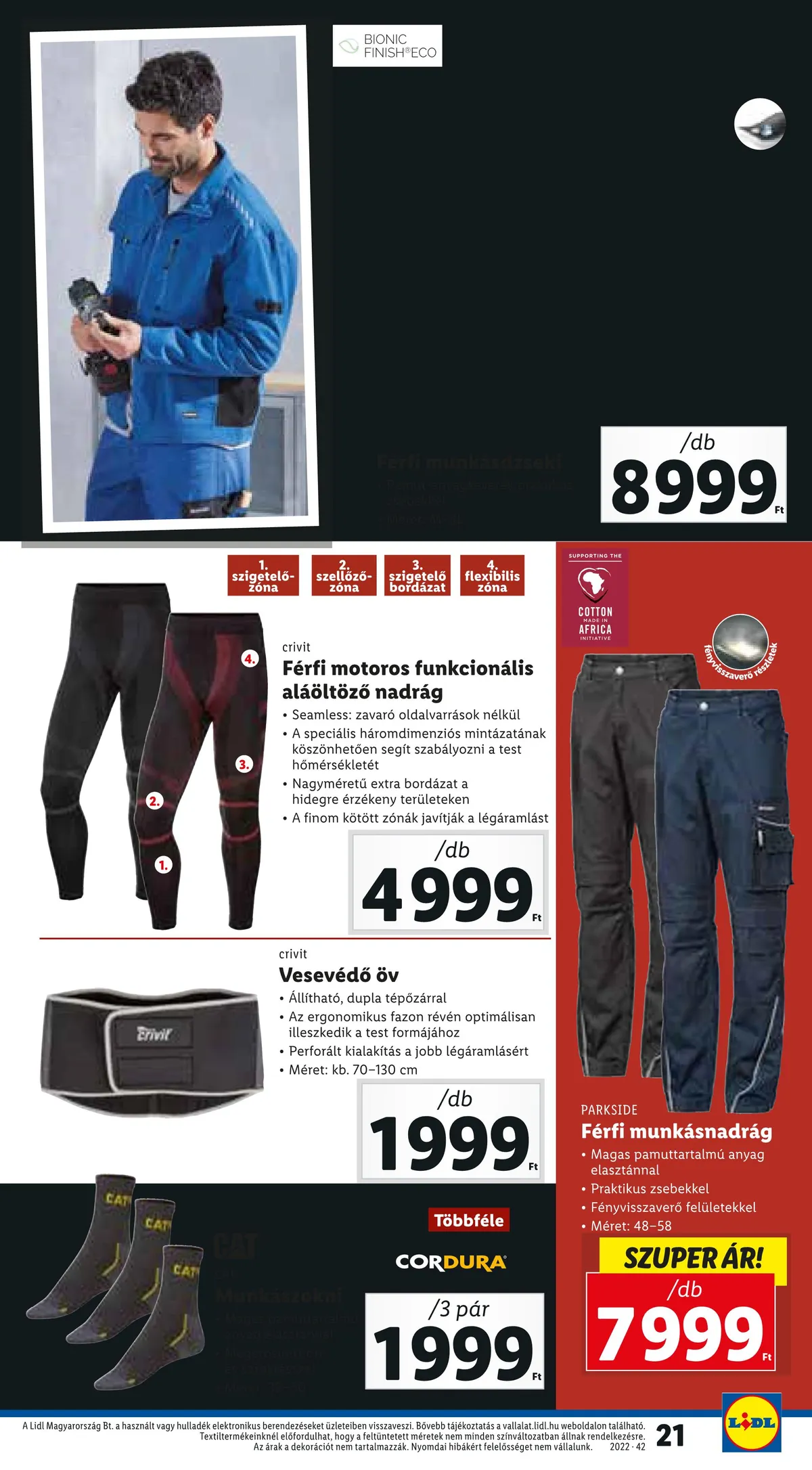 Lidl akciós újság 10.20–10.26 – 21. oldal
