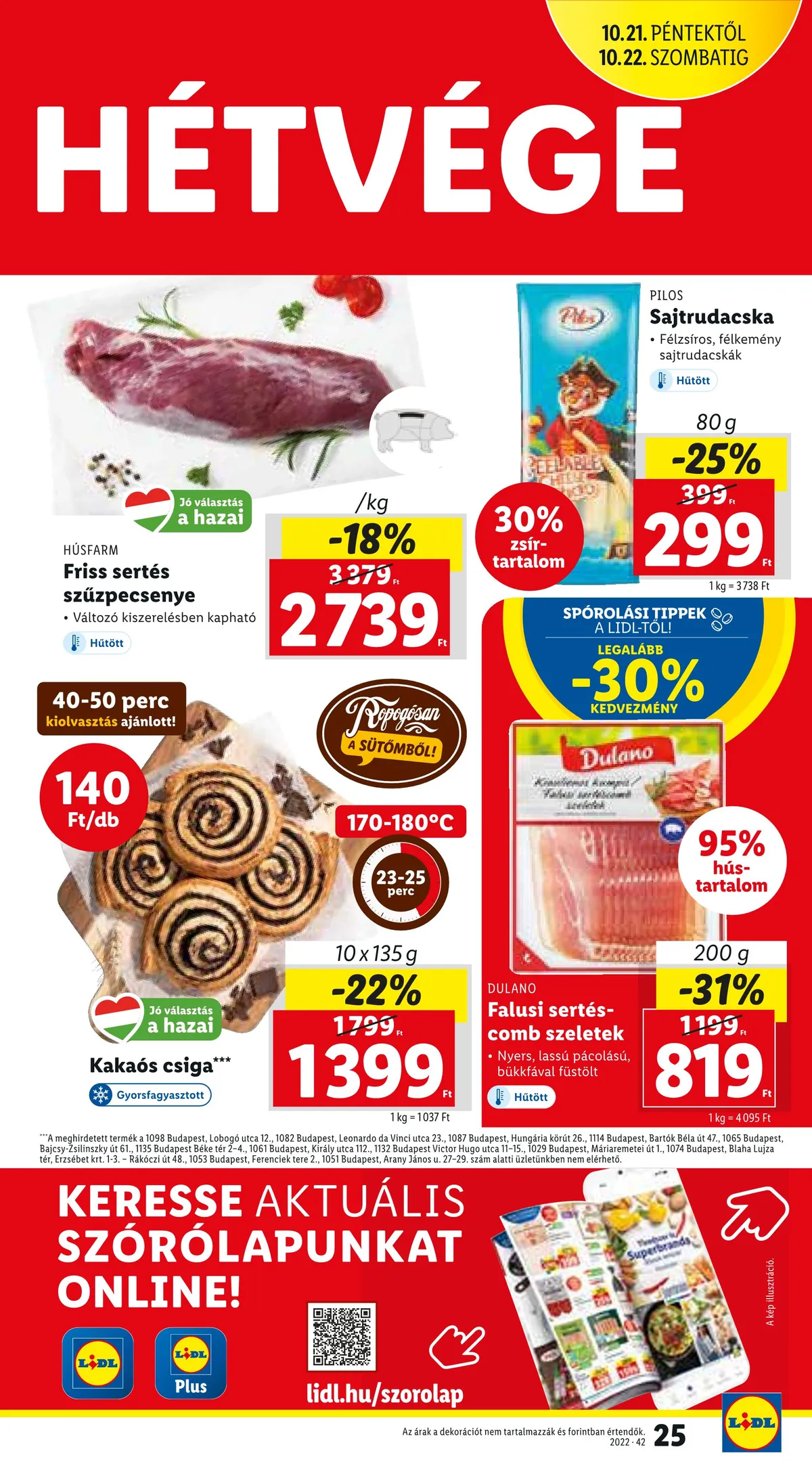 Lidl akciós újság 10.20–10.26 – 25. oldal