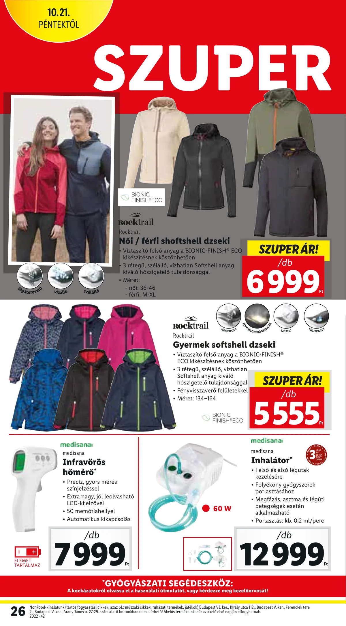Lidl akciós újság 10.20–10.26 – 26. oldal