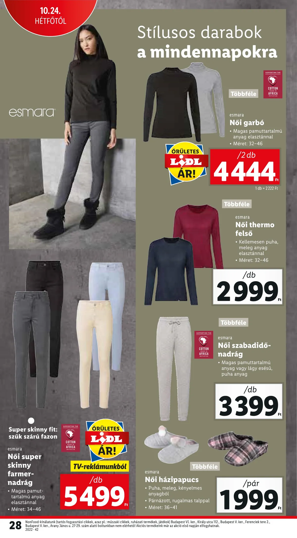 Lidl akciós újság 10.20–10.26 – 28. oldal