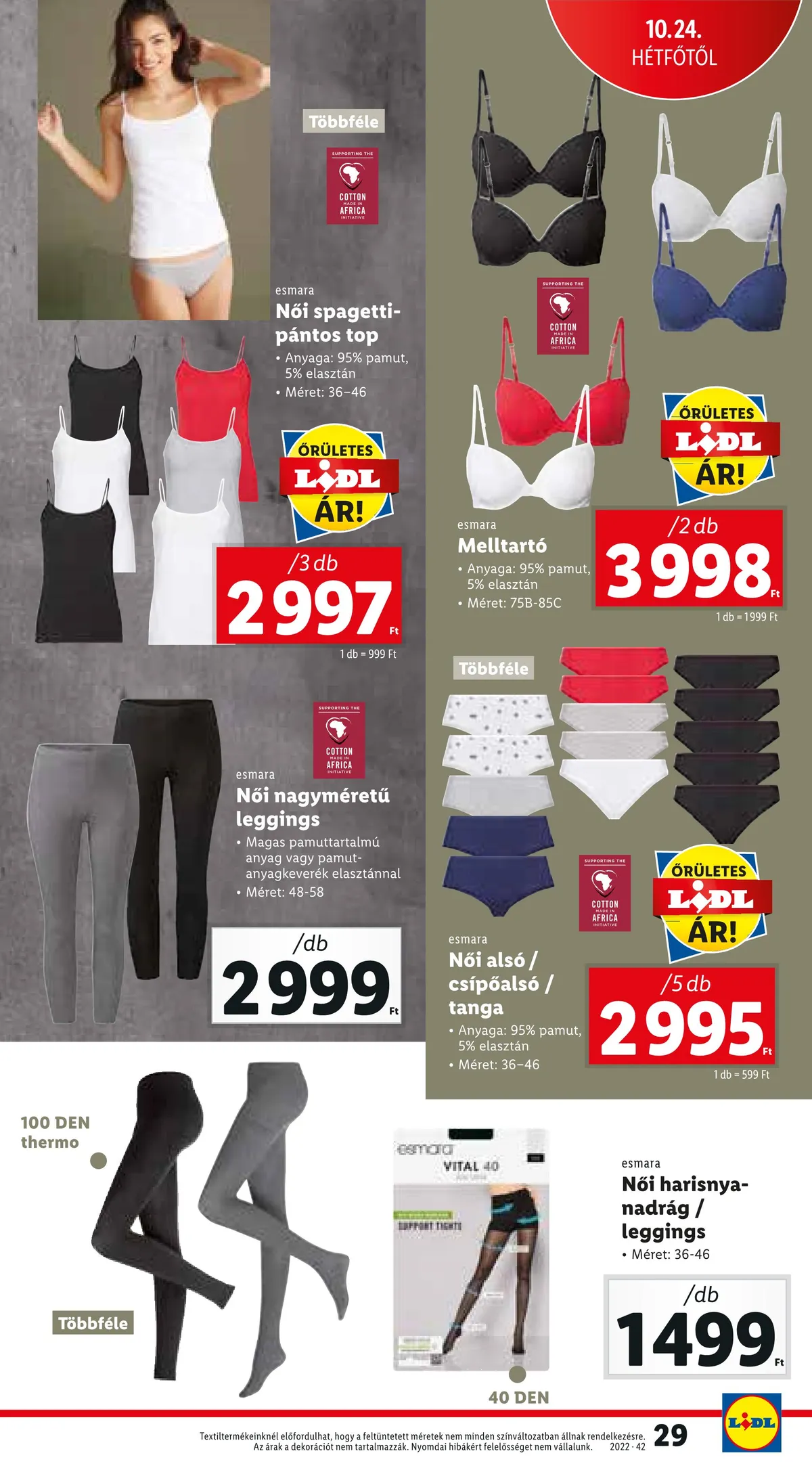 Lidl akciós újság 10.20–10.26 – 29. oldal