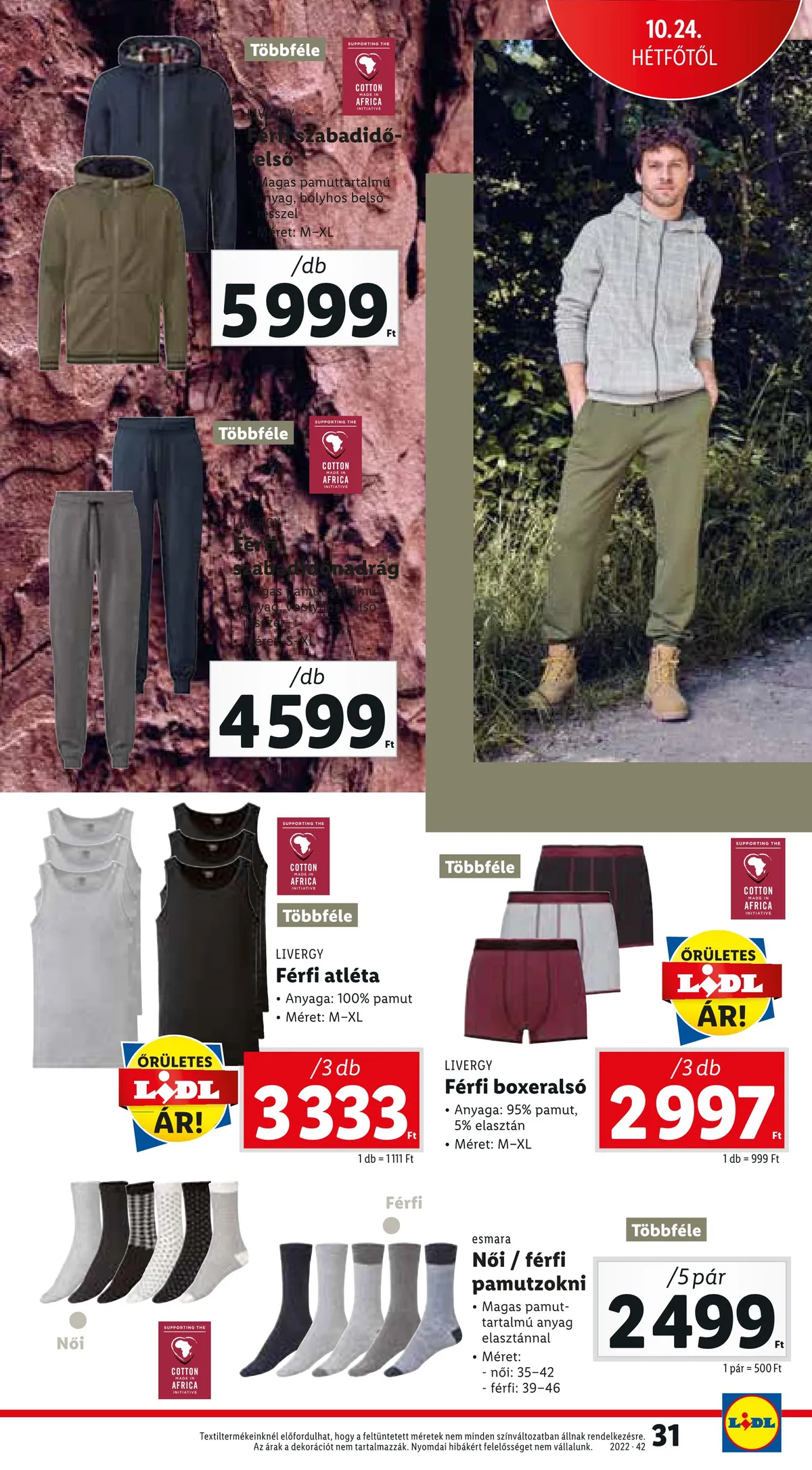 Lidl akciós újság 10.20–10.26 – 31. oldal