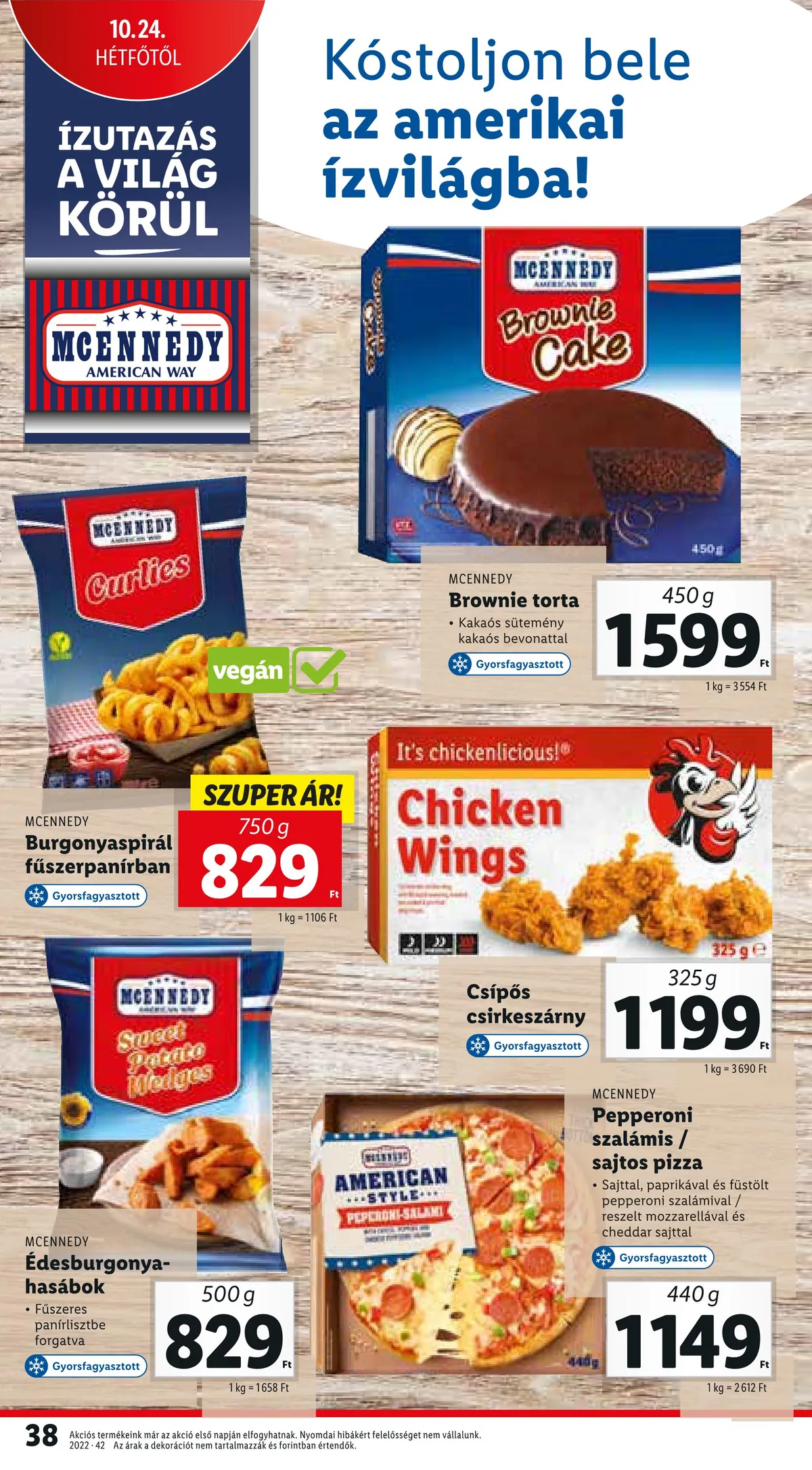 Lidl akciós újság 10.20–10.26 – 38. oldal