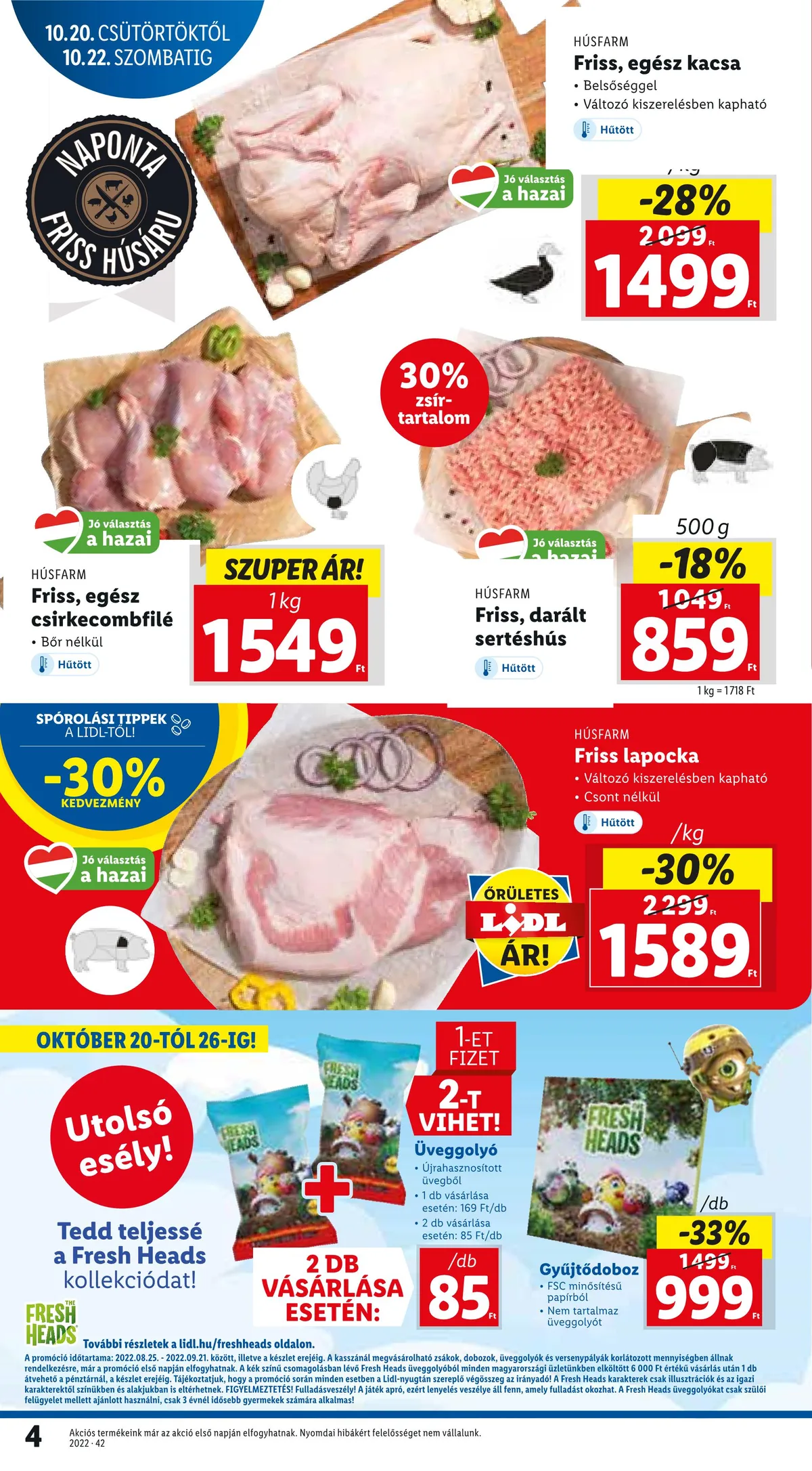 Lidl akciós újság 10.20–10.26 – 4. oldal