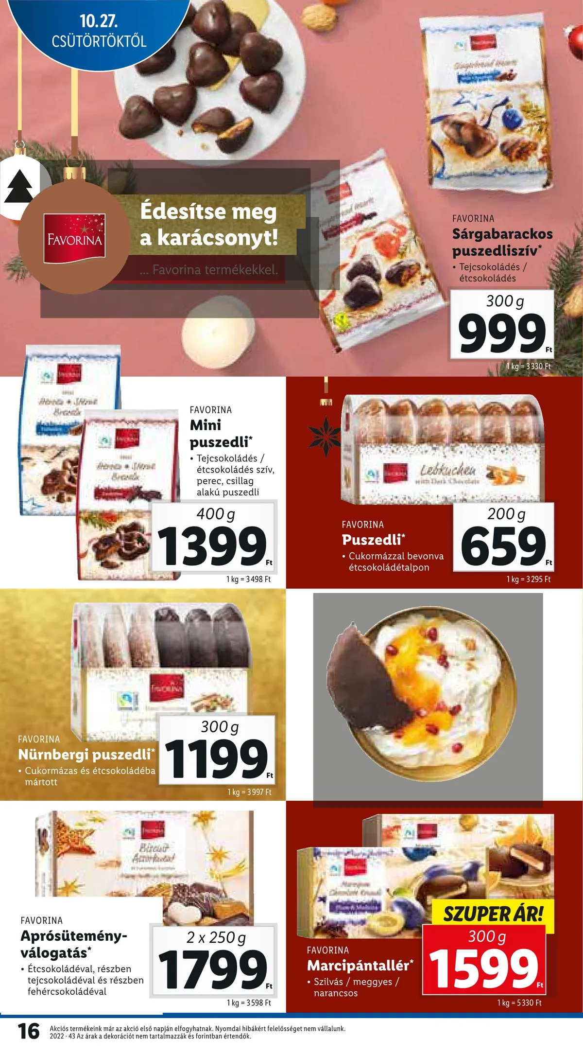Lidl akciós újság 10.27–11.02 – 16. oldal