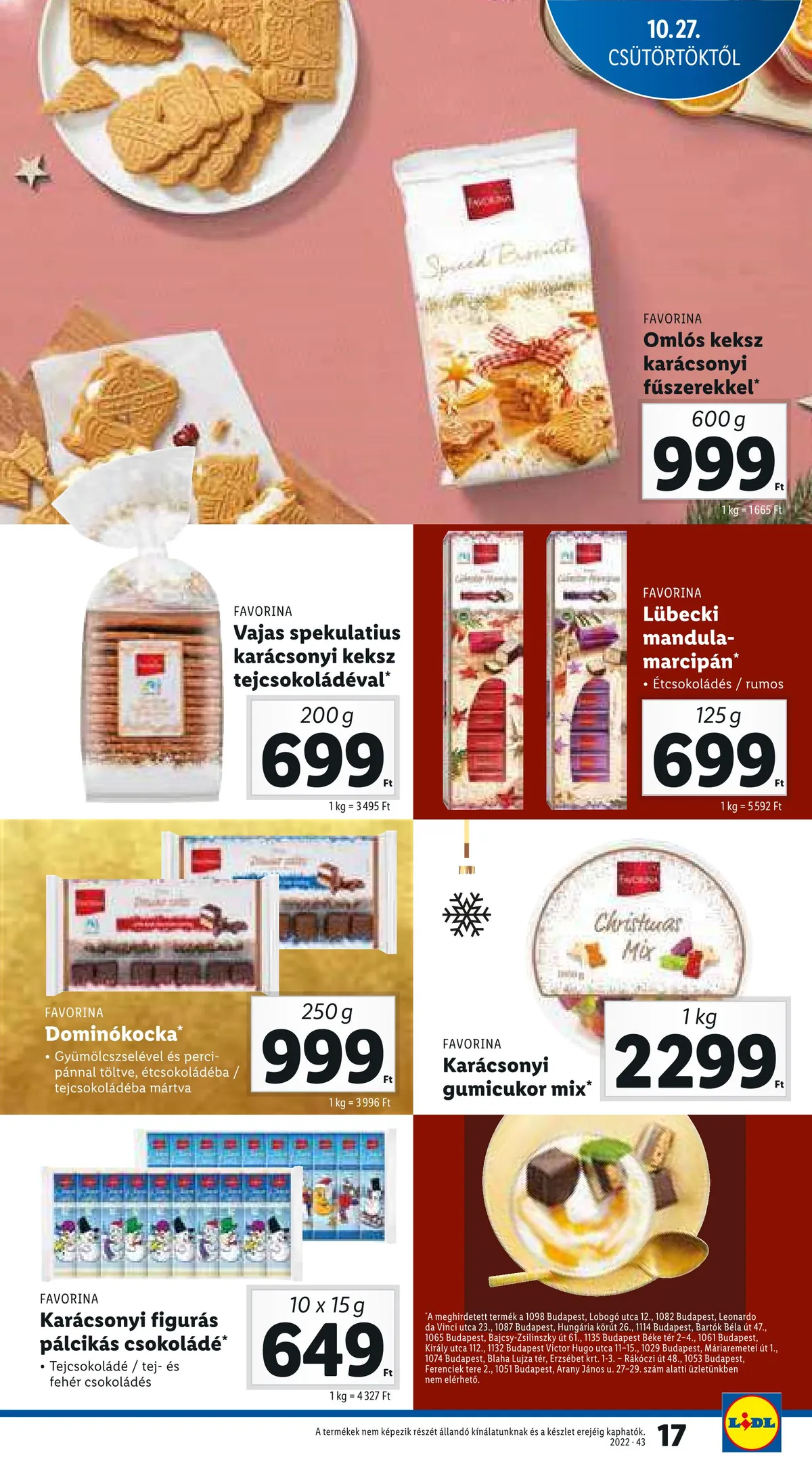 Lidl akciós újság 10.27–11.02 – 17. oldal