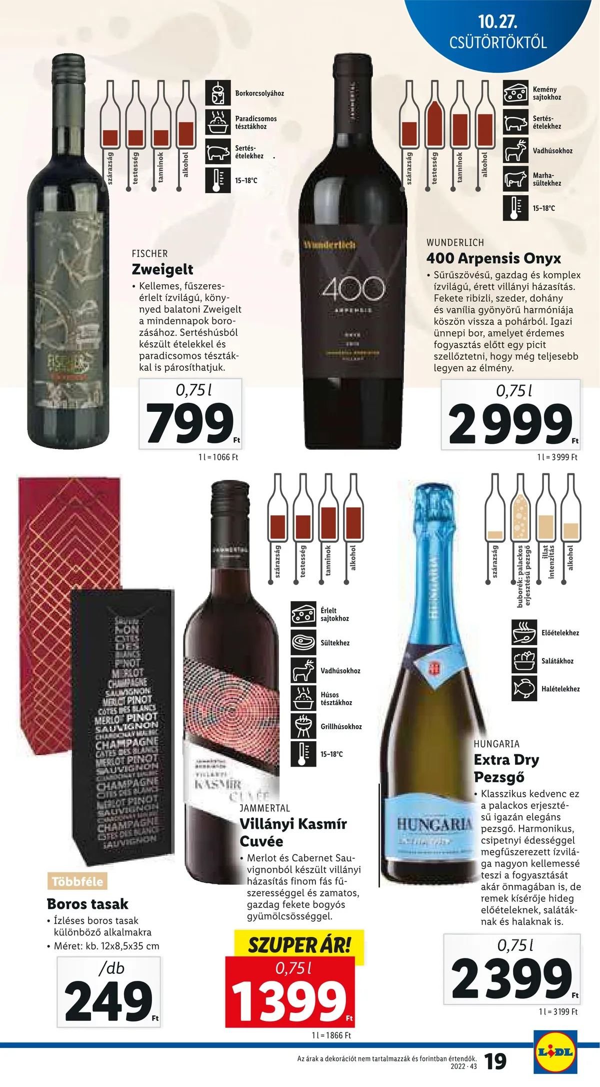 Lidl akciós újság 10.27–11.02 – 19. oldal