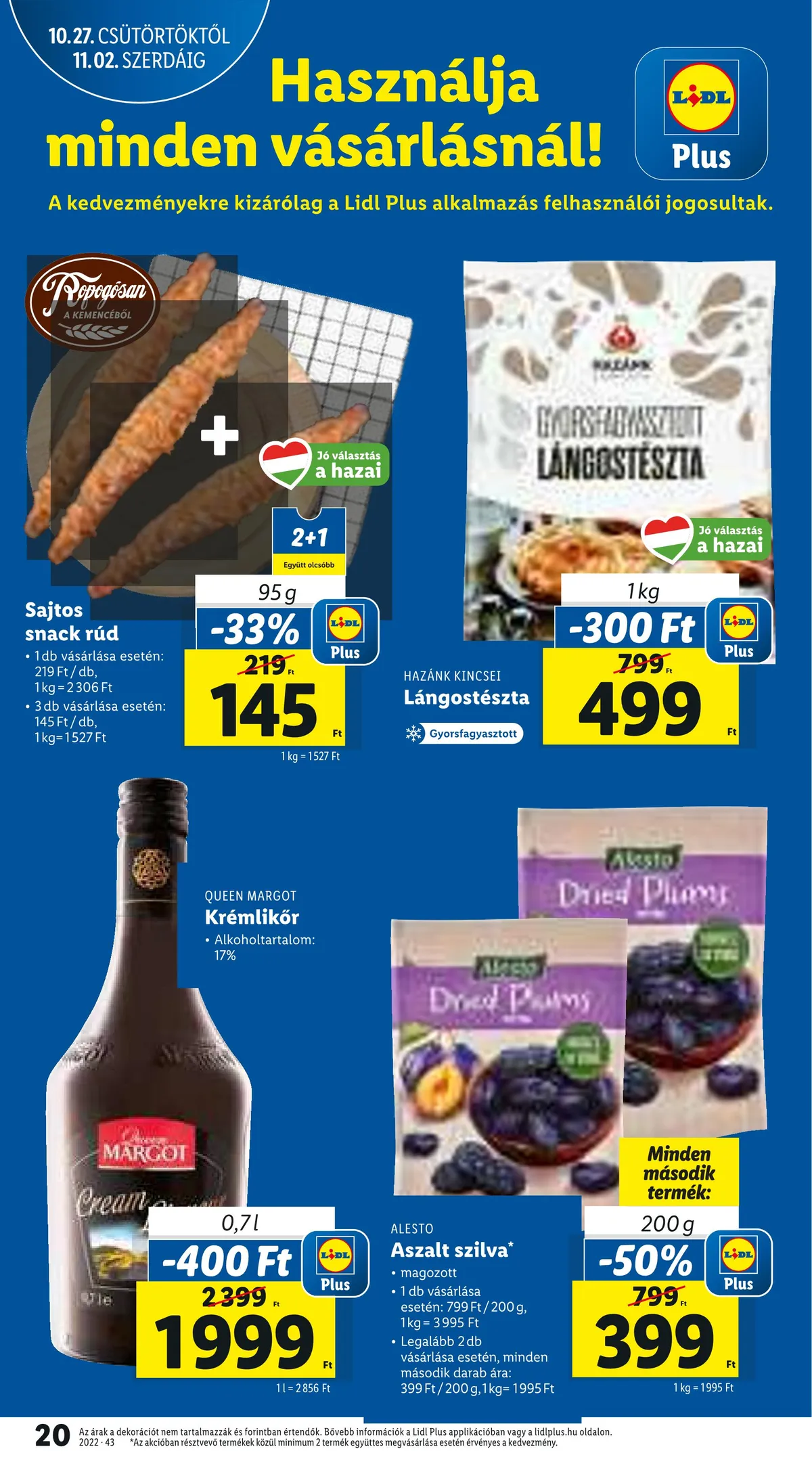Lidl akciós újság 10.27–11.02 – 20. oldal