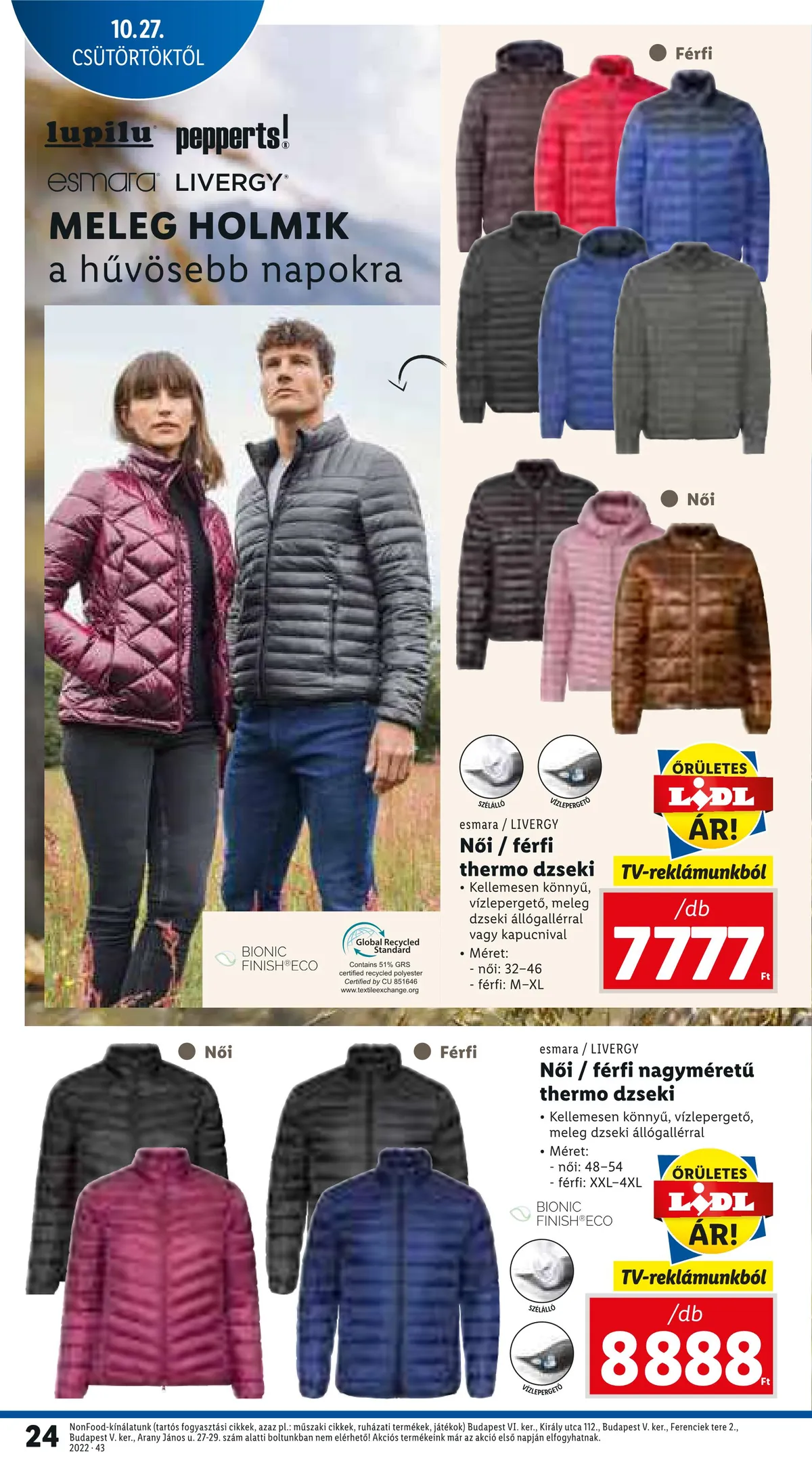 Lidl akciós újság 10.27–11.02 – 24. oldal