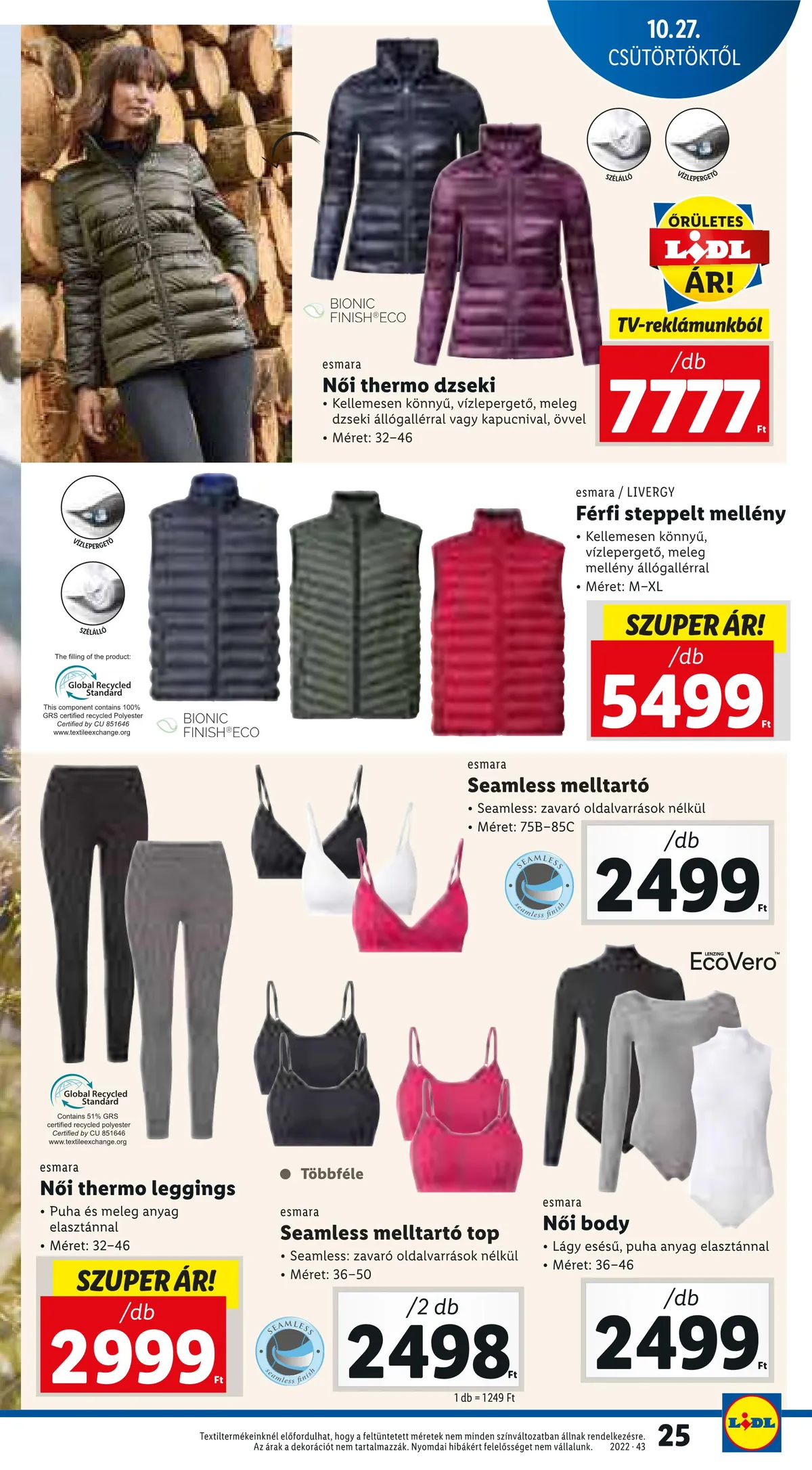 Lidl akciós újság 10.27–11.02 – 25. oldal