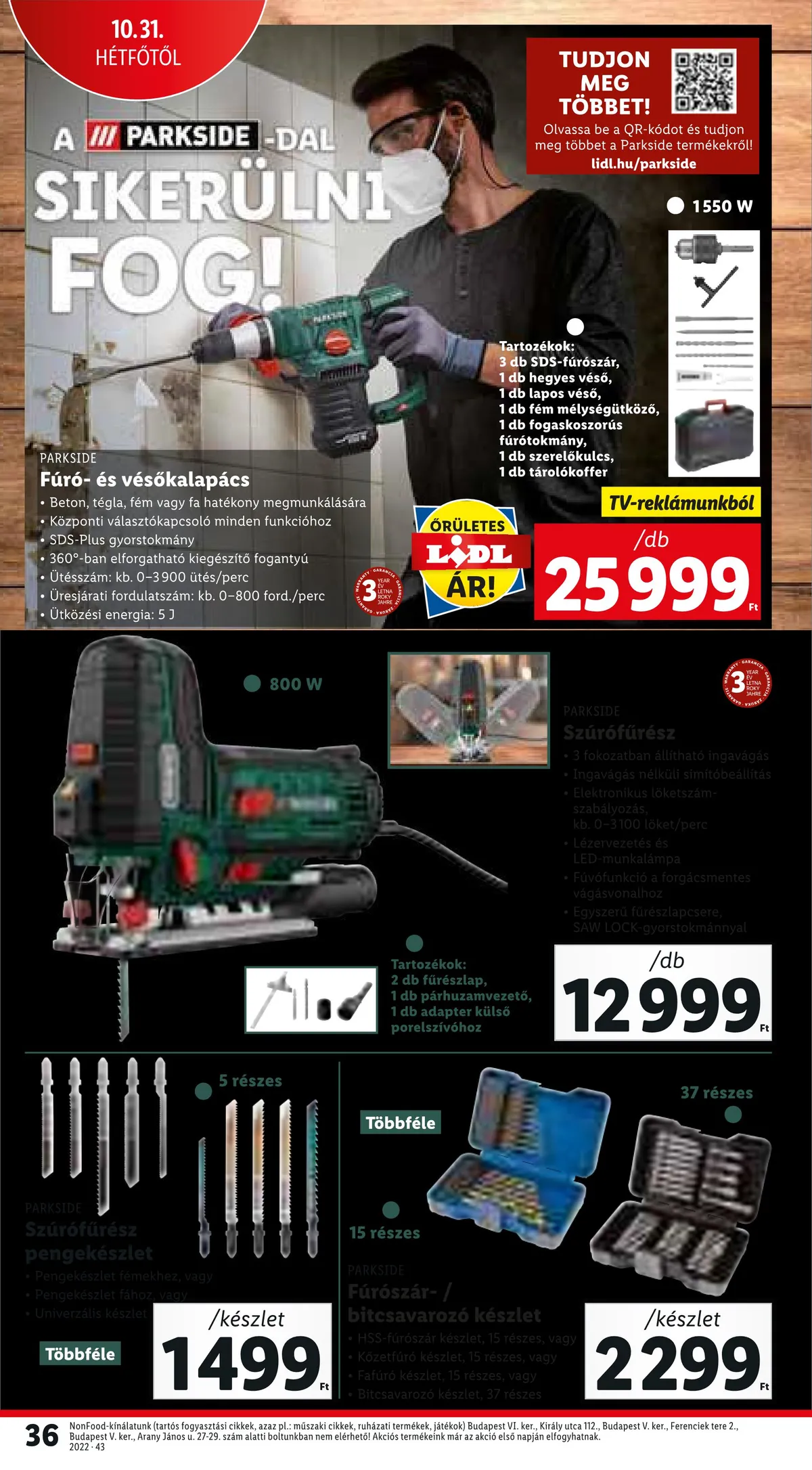Lidl akciós újság 10.27–11.02 – 36. oldal