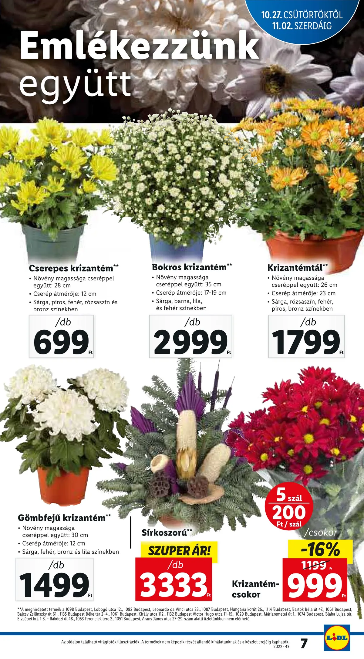 Lidl akciós újság 10.27–11.02 – 7. oldal