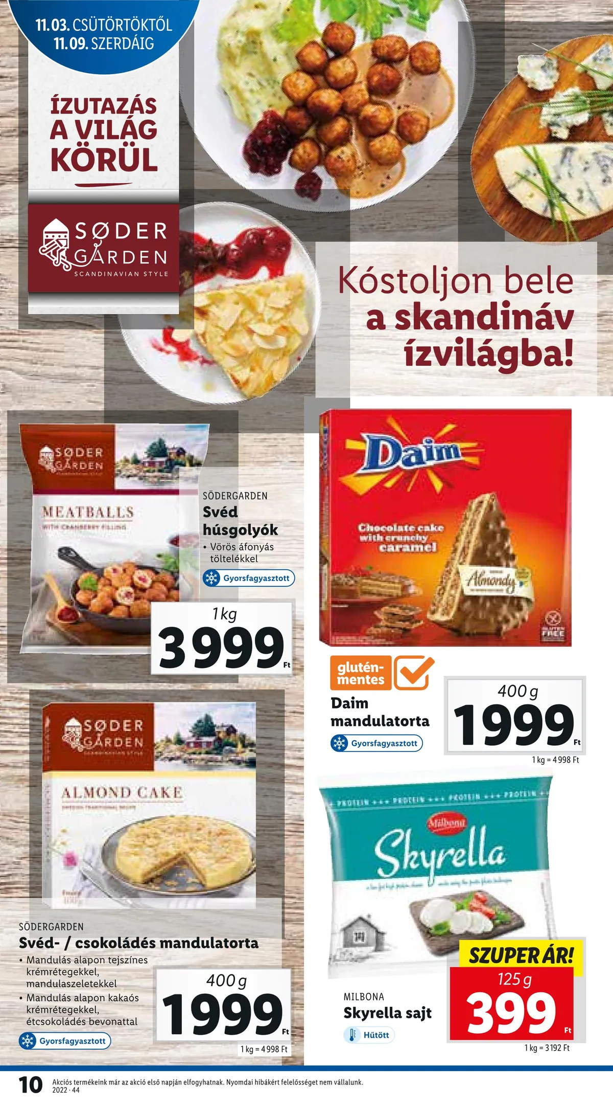 Lidl akciós újság 11.03–11.09 – 10. oldal