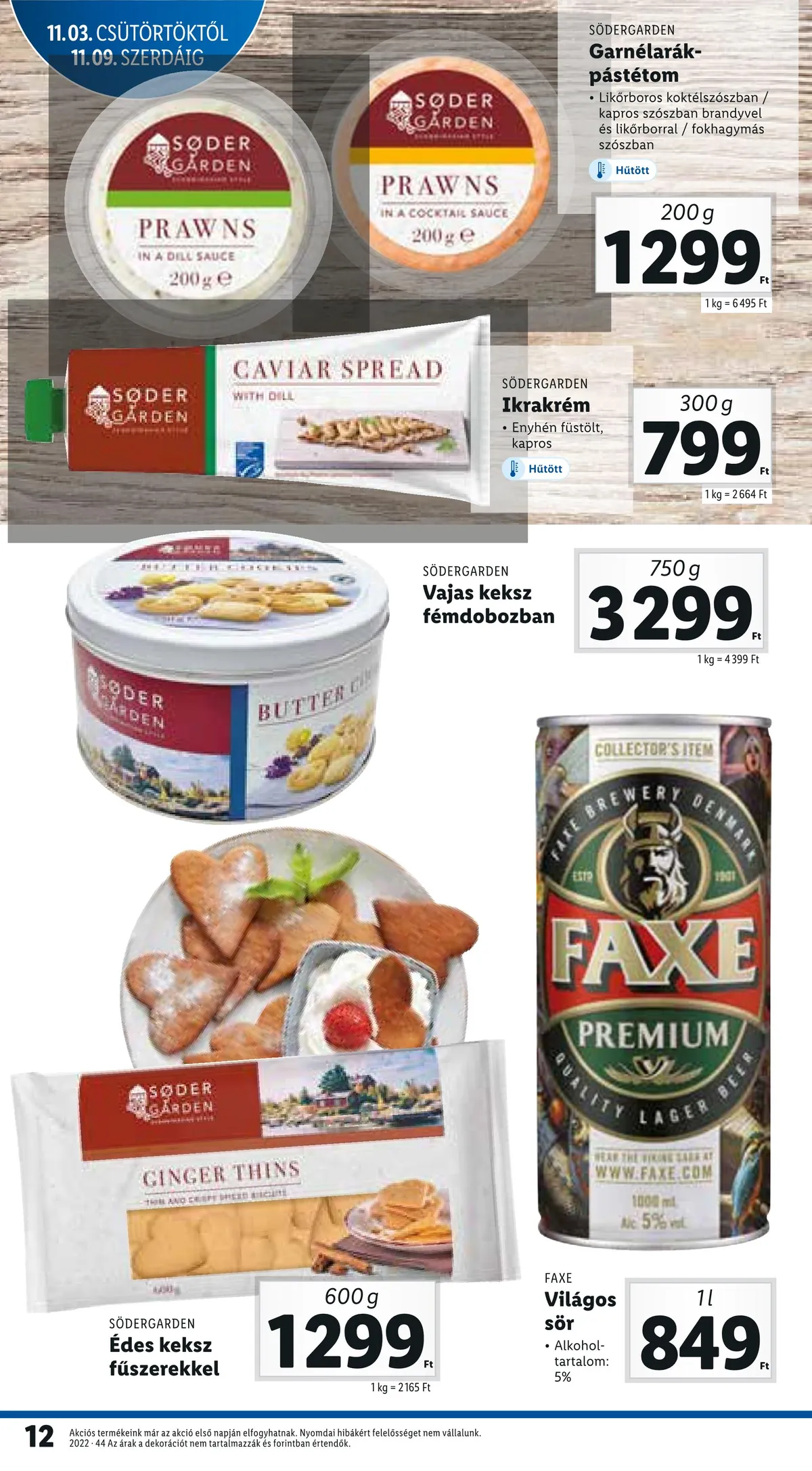 Lidl akciós újság 11.03–11.09 – 12. oldal