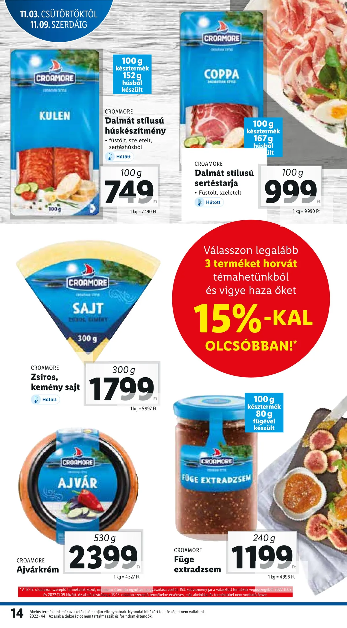 Lidl akciós újság 11.03–11.09 – 14. oldal